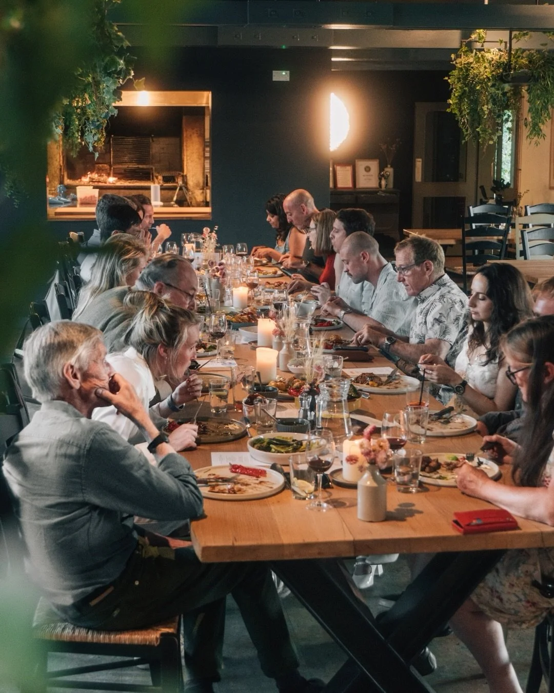From the very first visit to the last bite, experiences like this are exactly what we love to create.

Welcoming larger groups, taking care of the details, and serving food cooked with care over the hearth, all so you can relax and enjoy great compan