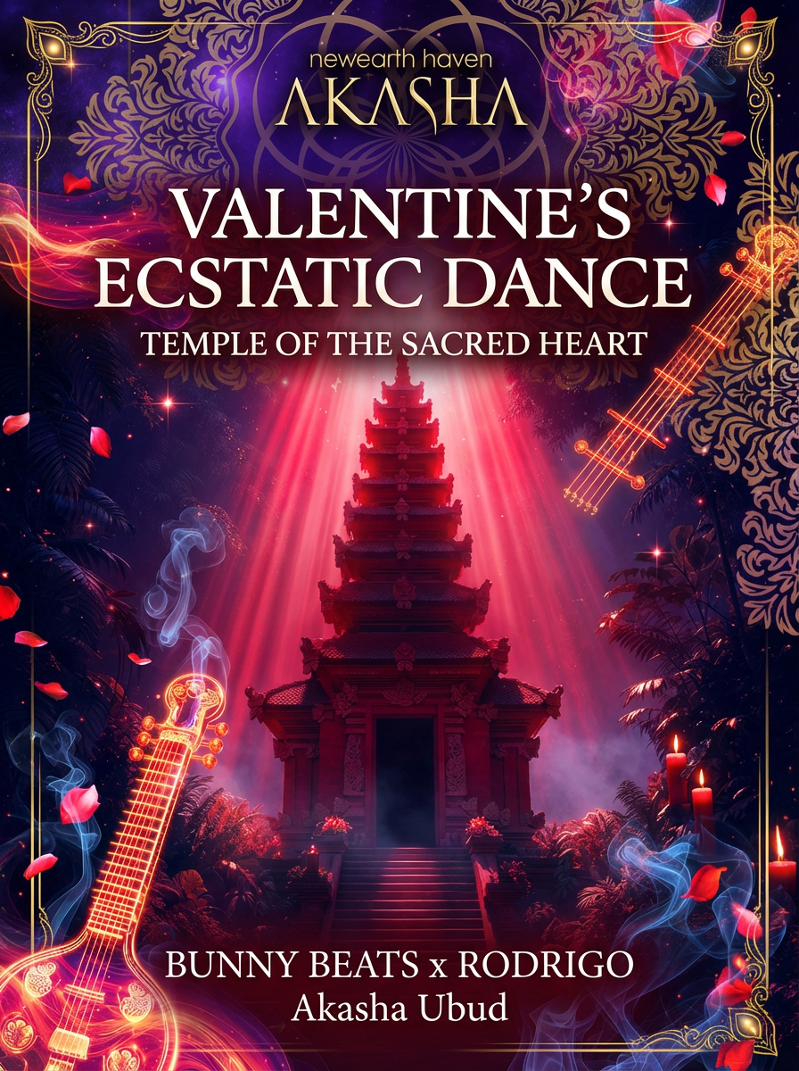 Valentines Ecstatic Dance Party at Akasha Ubud