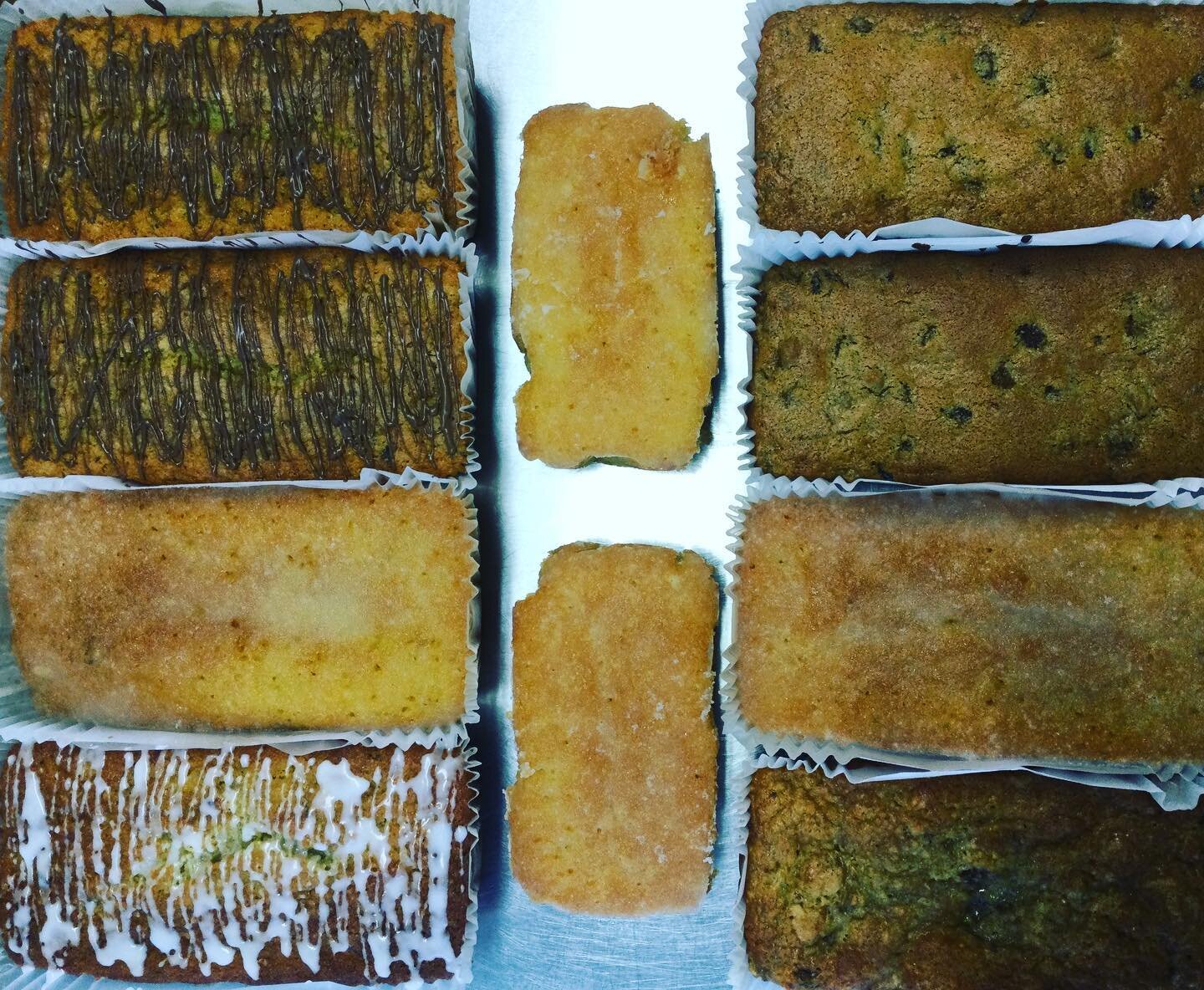 It&rsquo;s a loaf cake kinda day...choc chip, lime drizzle, banana and walnut, banana and cherry, tea loaf and lemon drizzle!  About to be packaged up for delivery!  #cake #homemadecake #loafcake #teatime #teatimetreats #perfectwithacuppa #deliveryfo