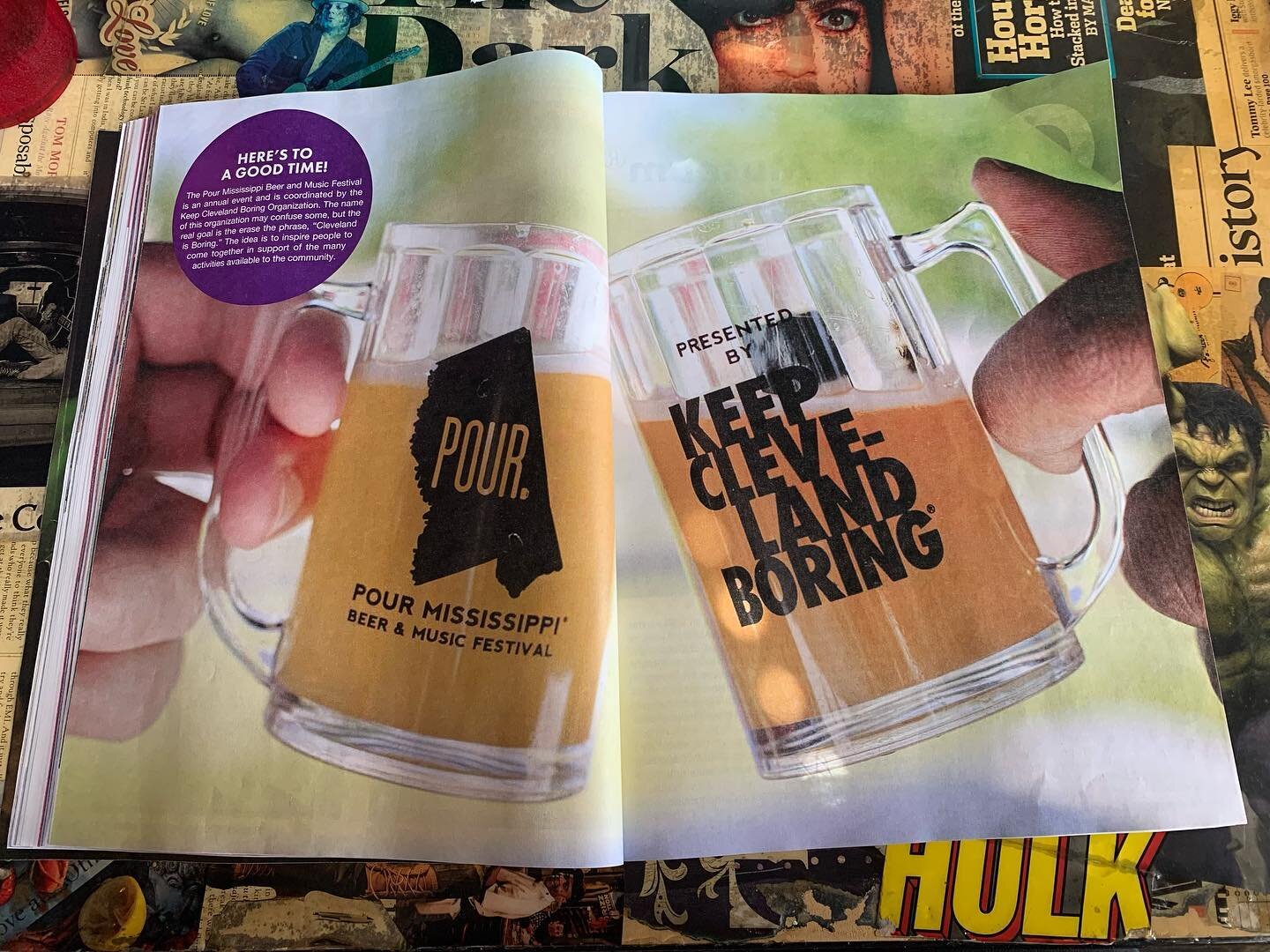 Go grab ya the 2022 edition of the Cleveland-Bolivar County Welcome Guide that features all that Cleveland has to offer and some great pics by @campbell_saia ! 

👏🍺23 days until POUR!🍺👏