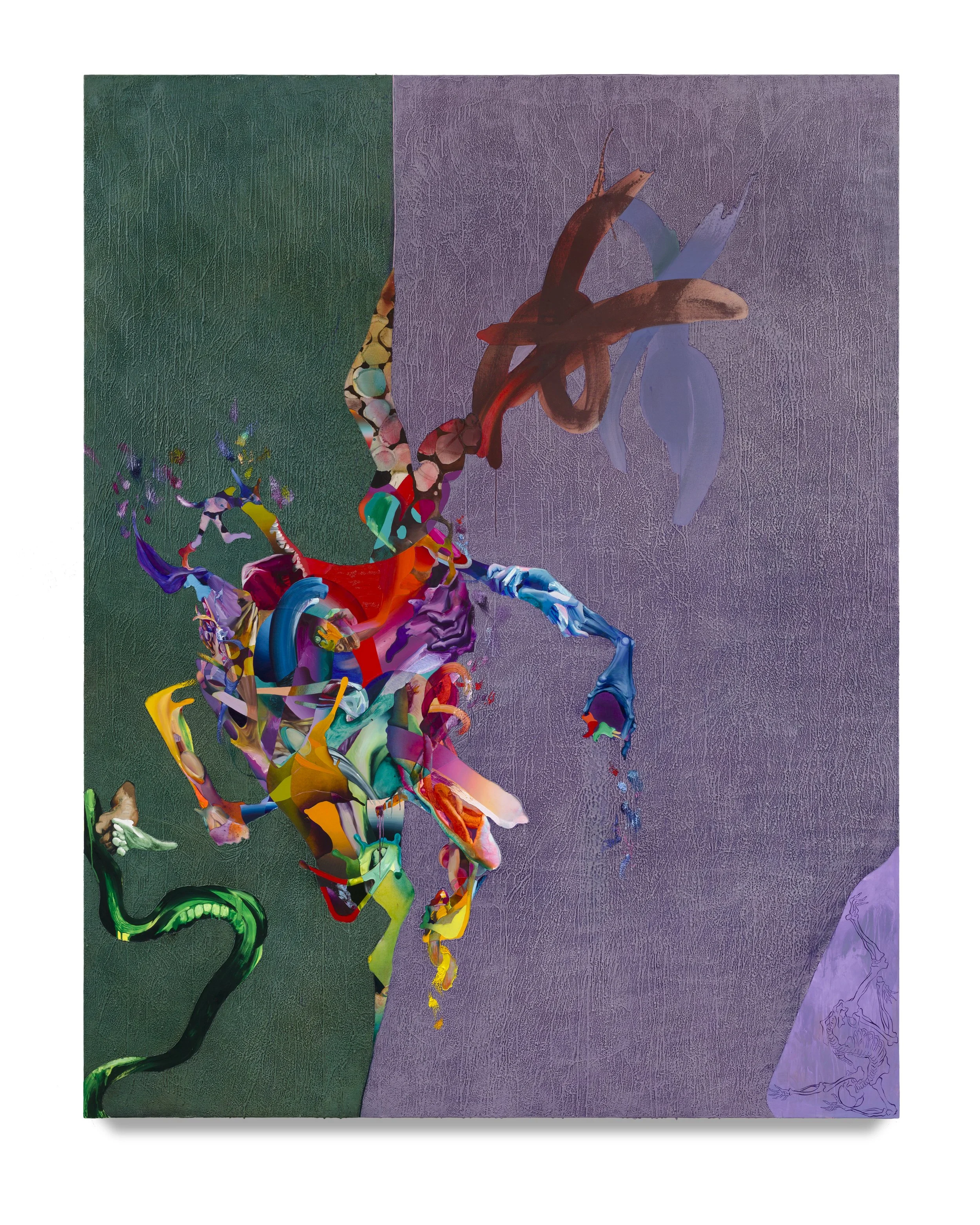  Behavioral Compliance Metrics: No One Bears Witness to the Witness , 2025, 110 x 86 1/8 in.