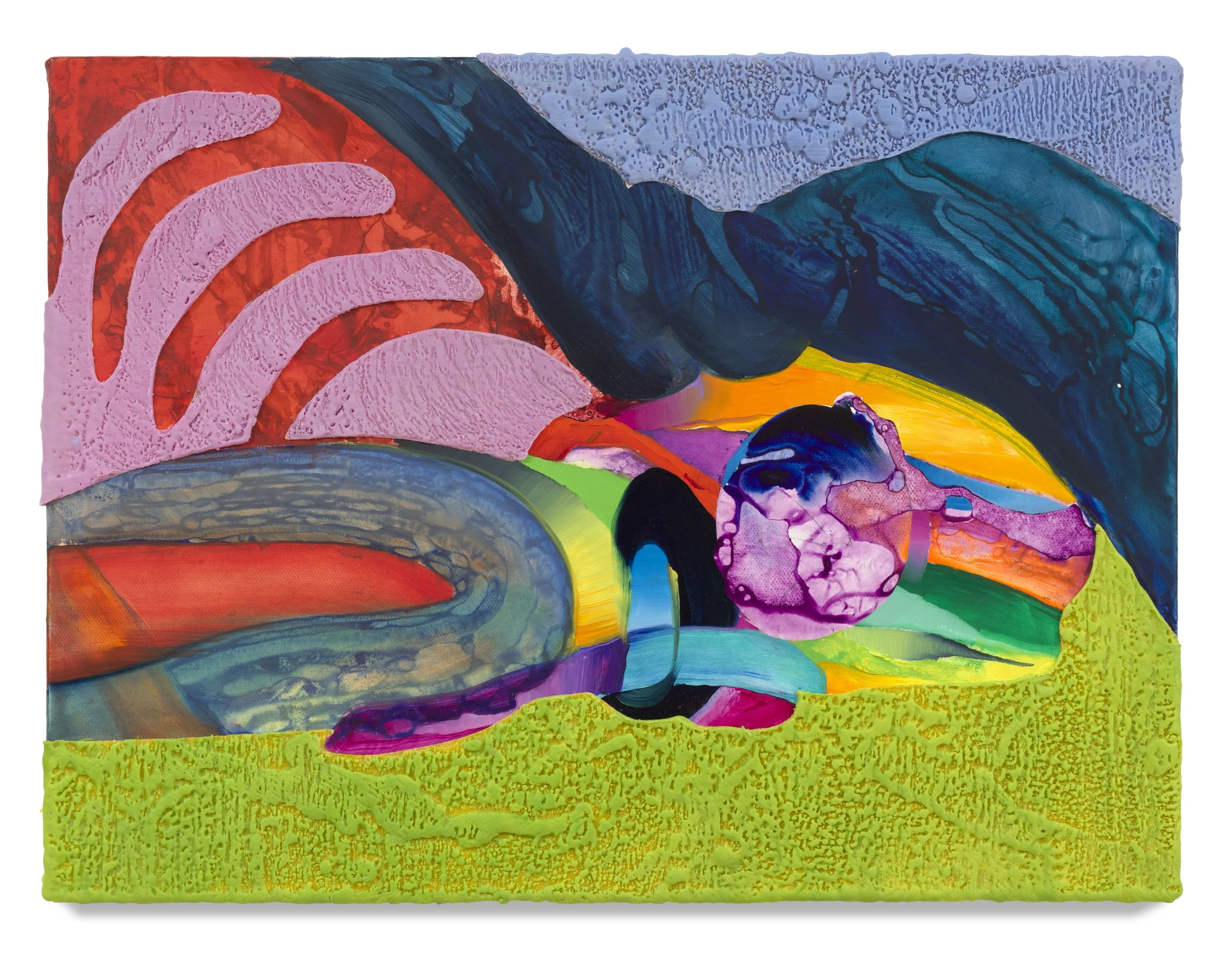  Breathe, he commands , 2022, 12 x 16 in.