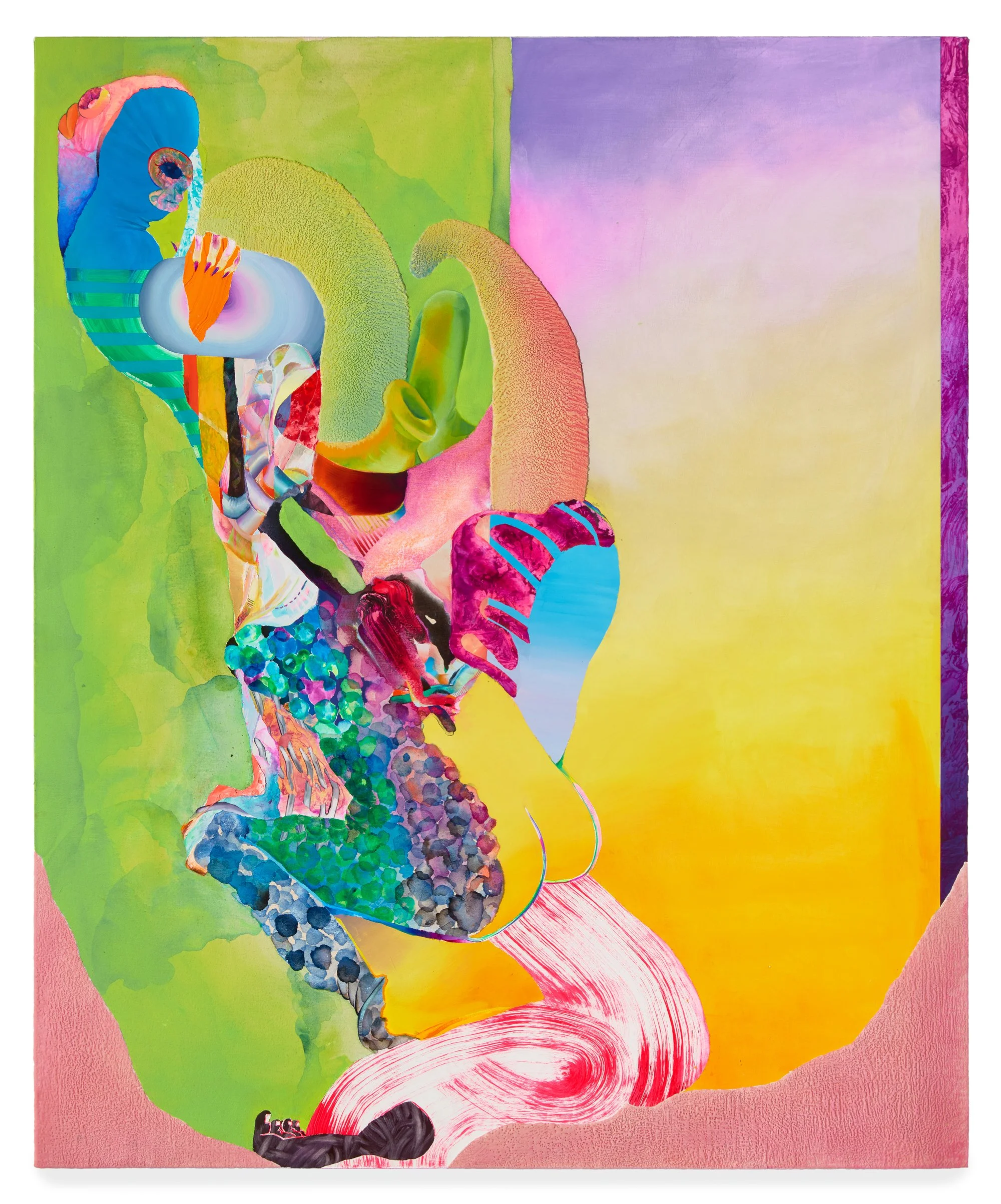  Entreñadas , 58 x 48 in.