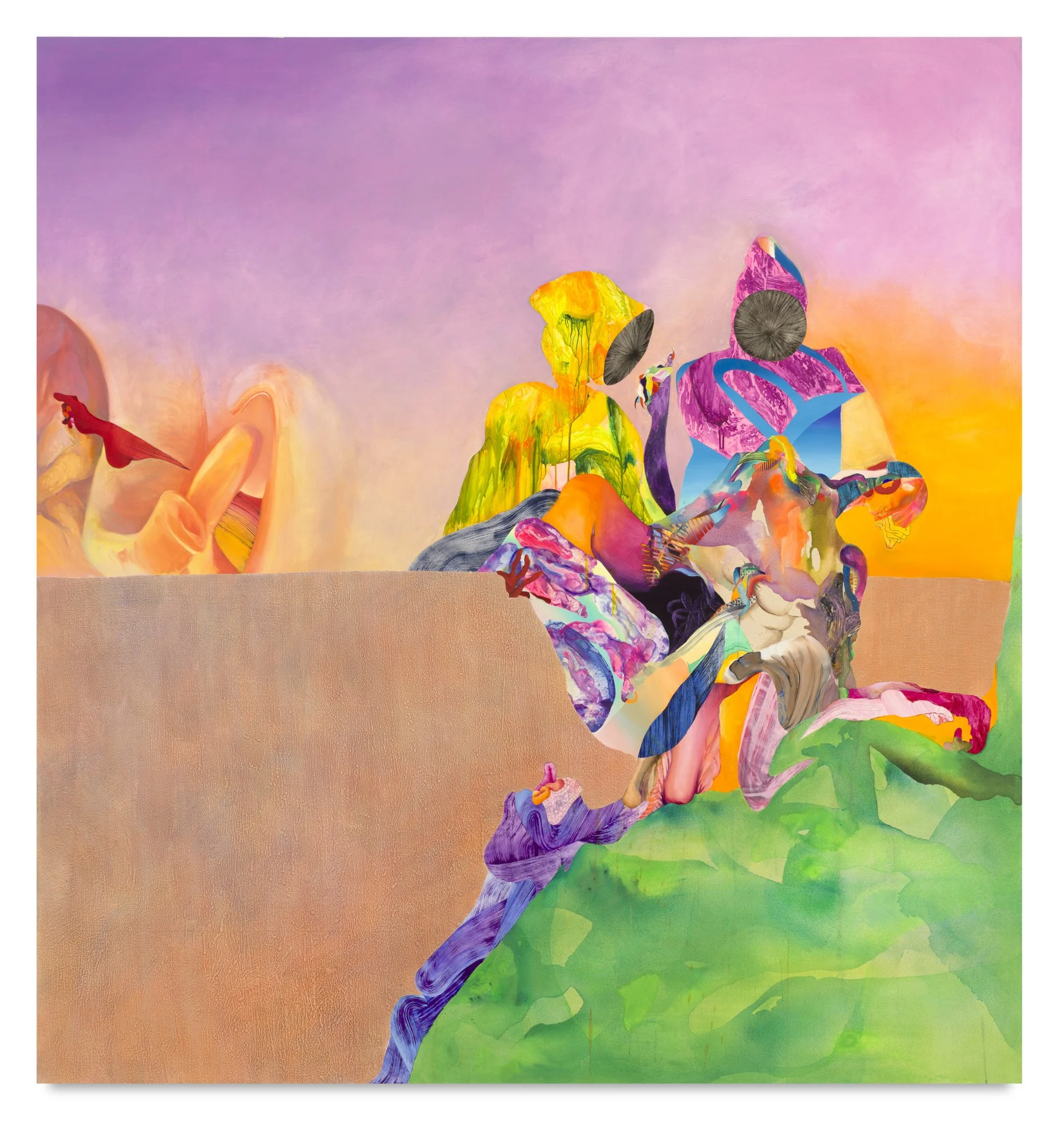  Queen Breeders , 2021, 86 x 80 in.