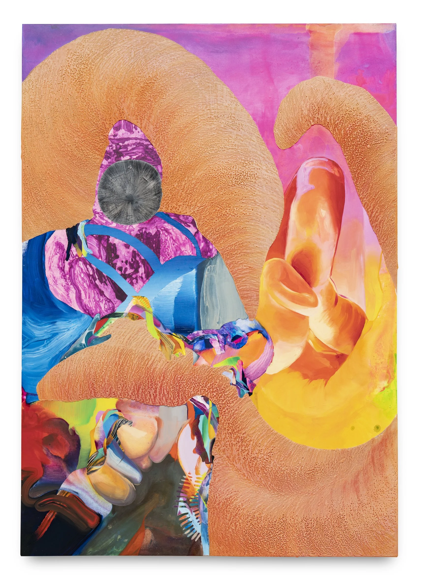  Crocodile Tears , 2021, 34 x 24 in.