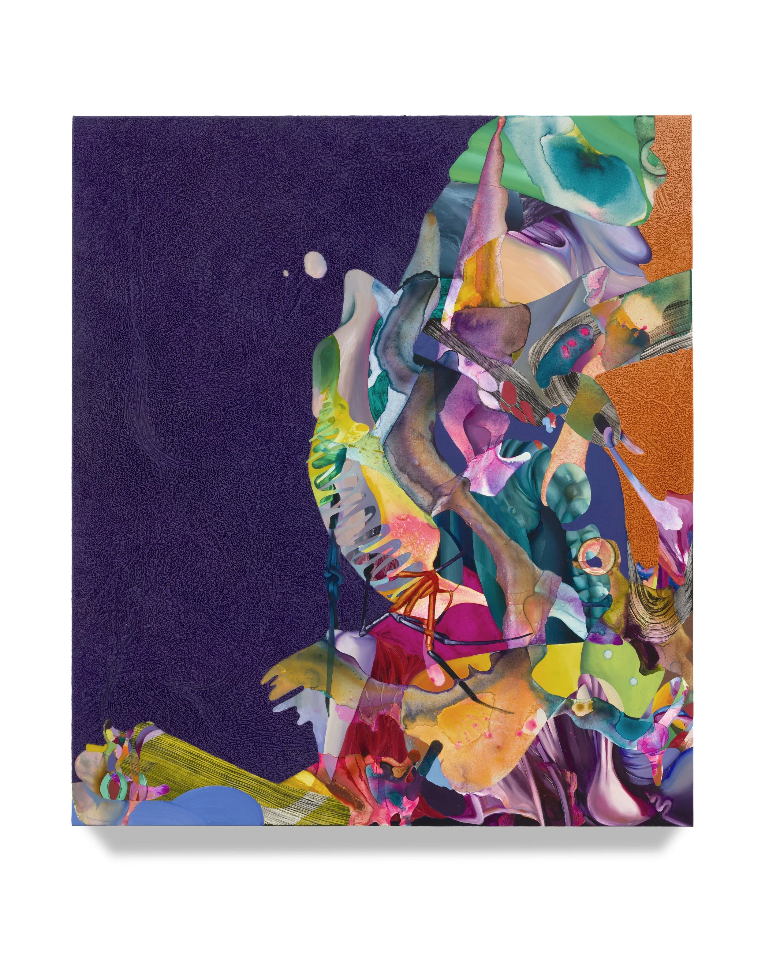  Mouthfeel , 48 x 42 in.