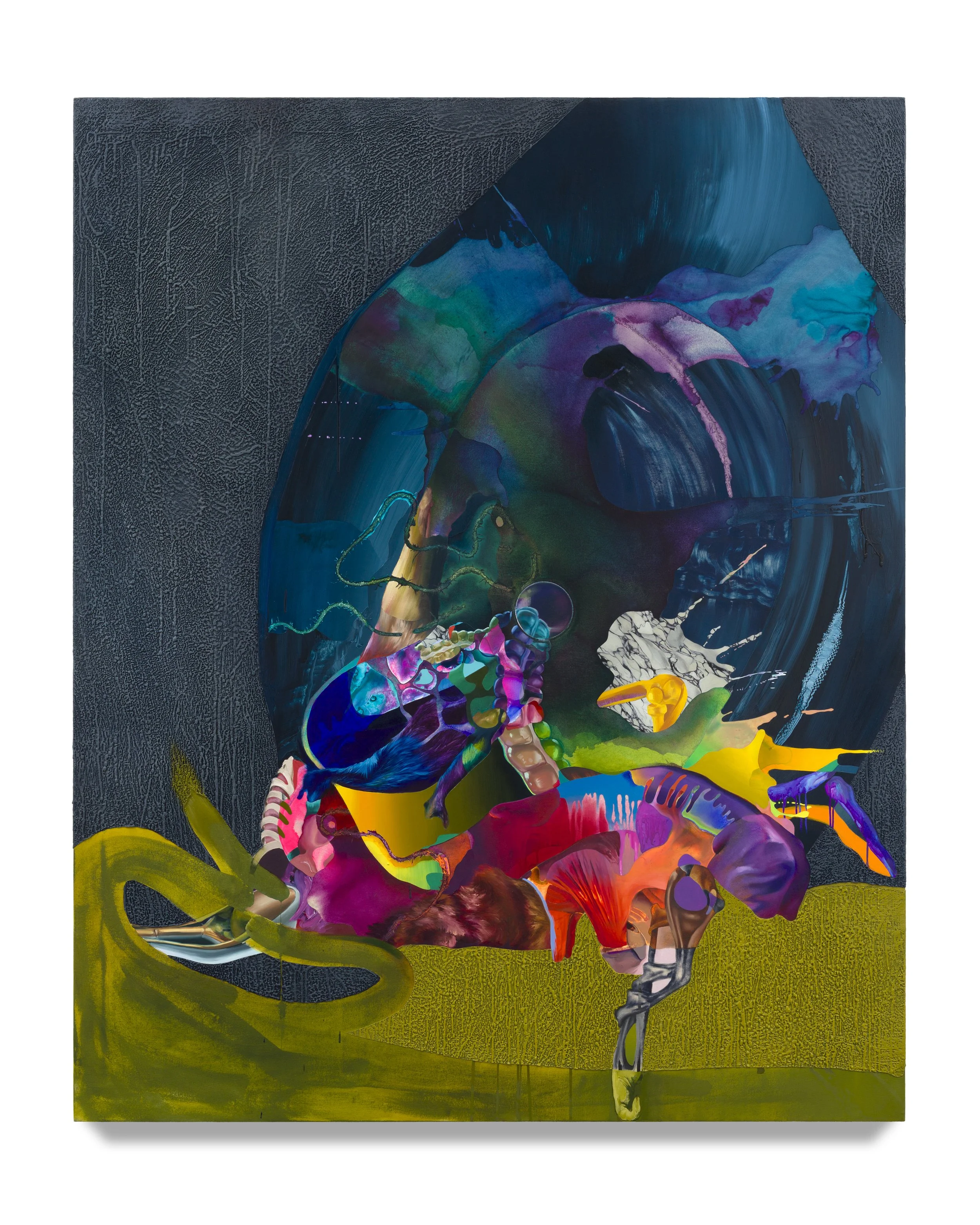  Eyeless Creature Turns Out to Be All Eyes , 80 x 65 in.