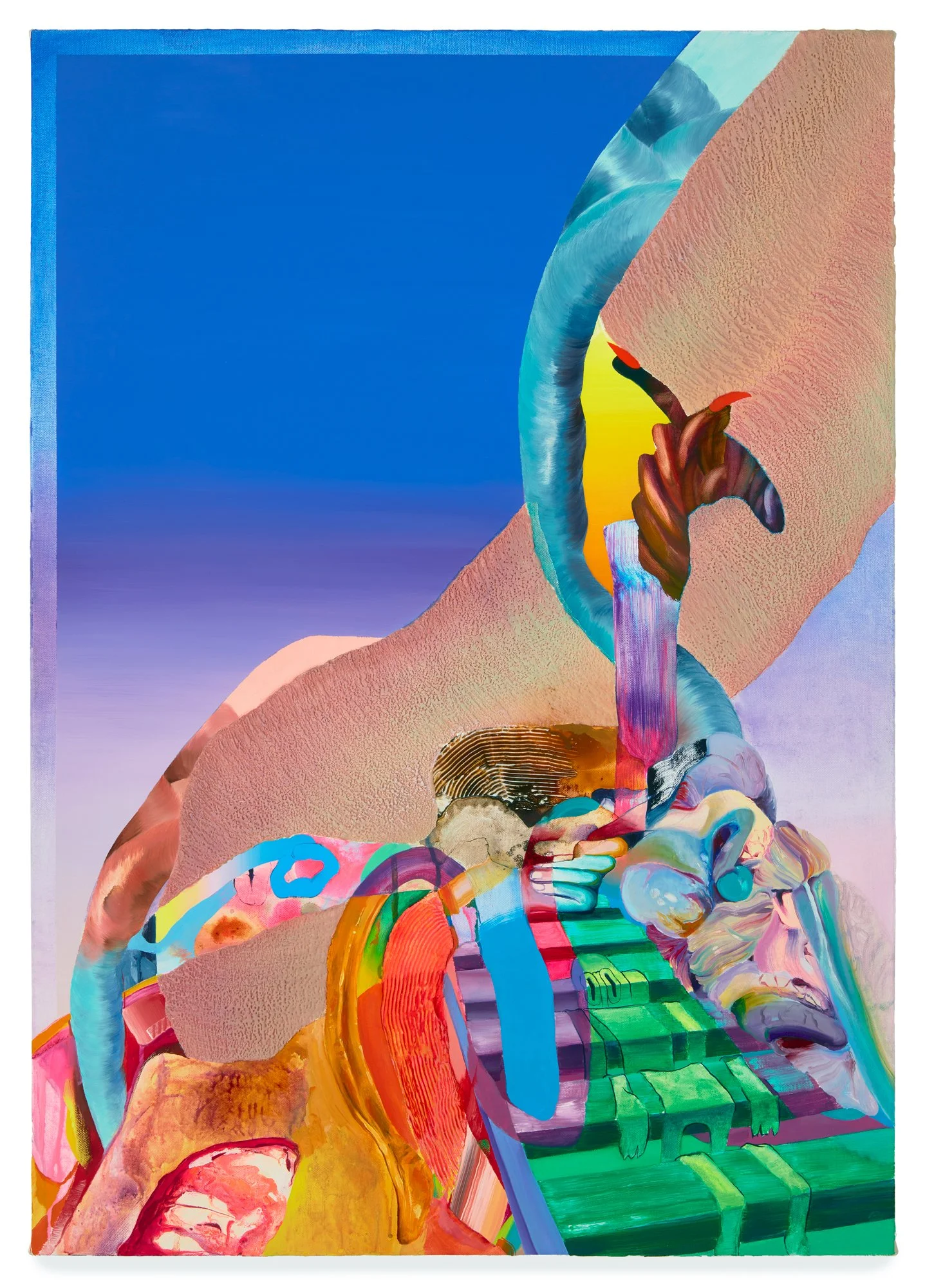  Waiting to emerge as catastrophe , 34 x 24 in.