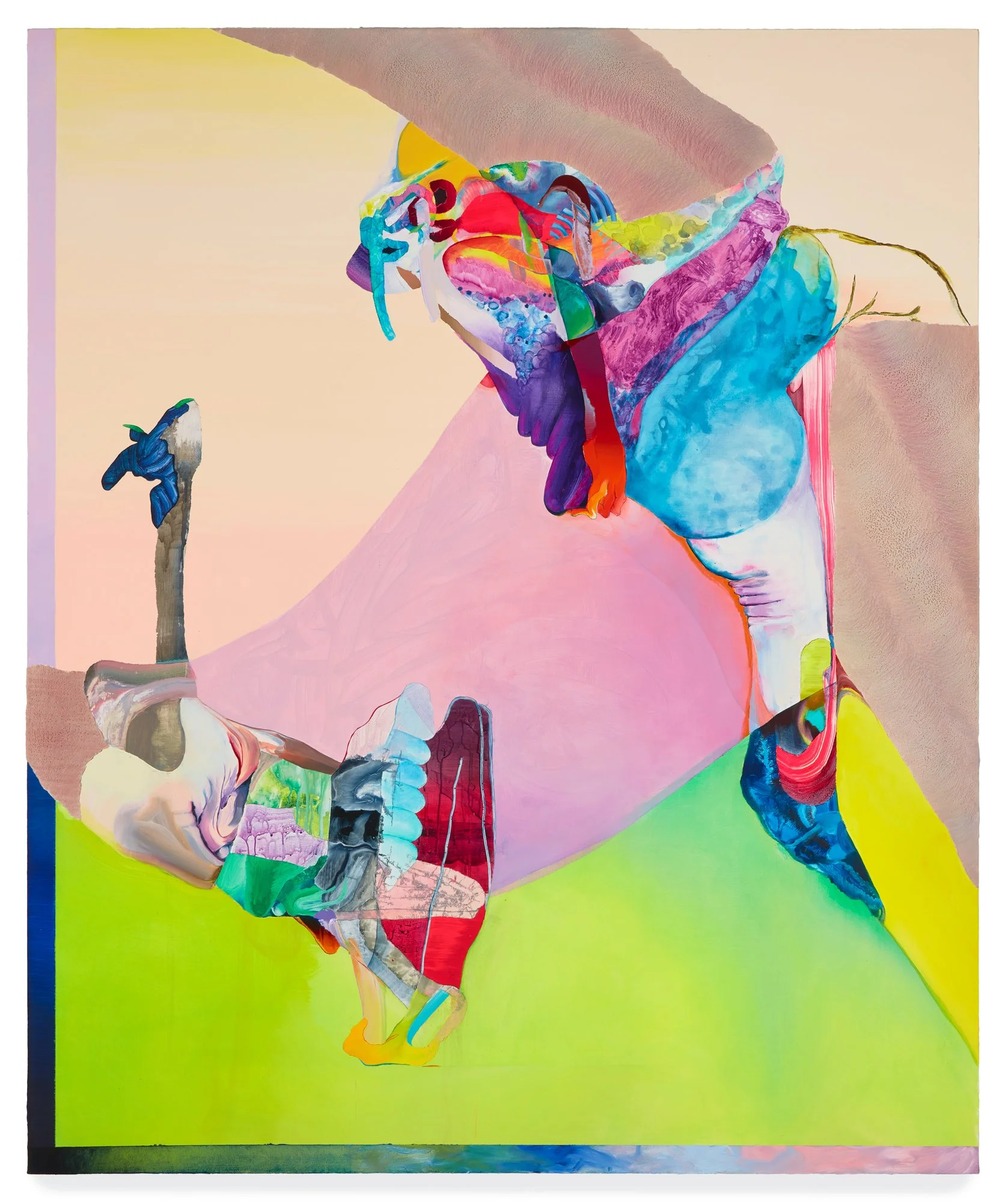  To'a tus ofertas, que sagradas (All your offerings, how sacred) , 58 x 48 in.