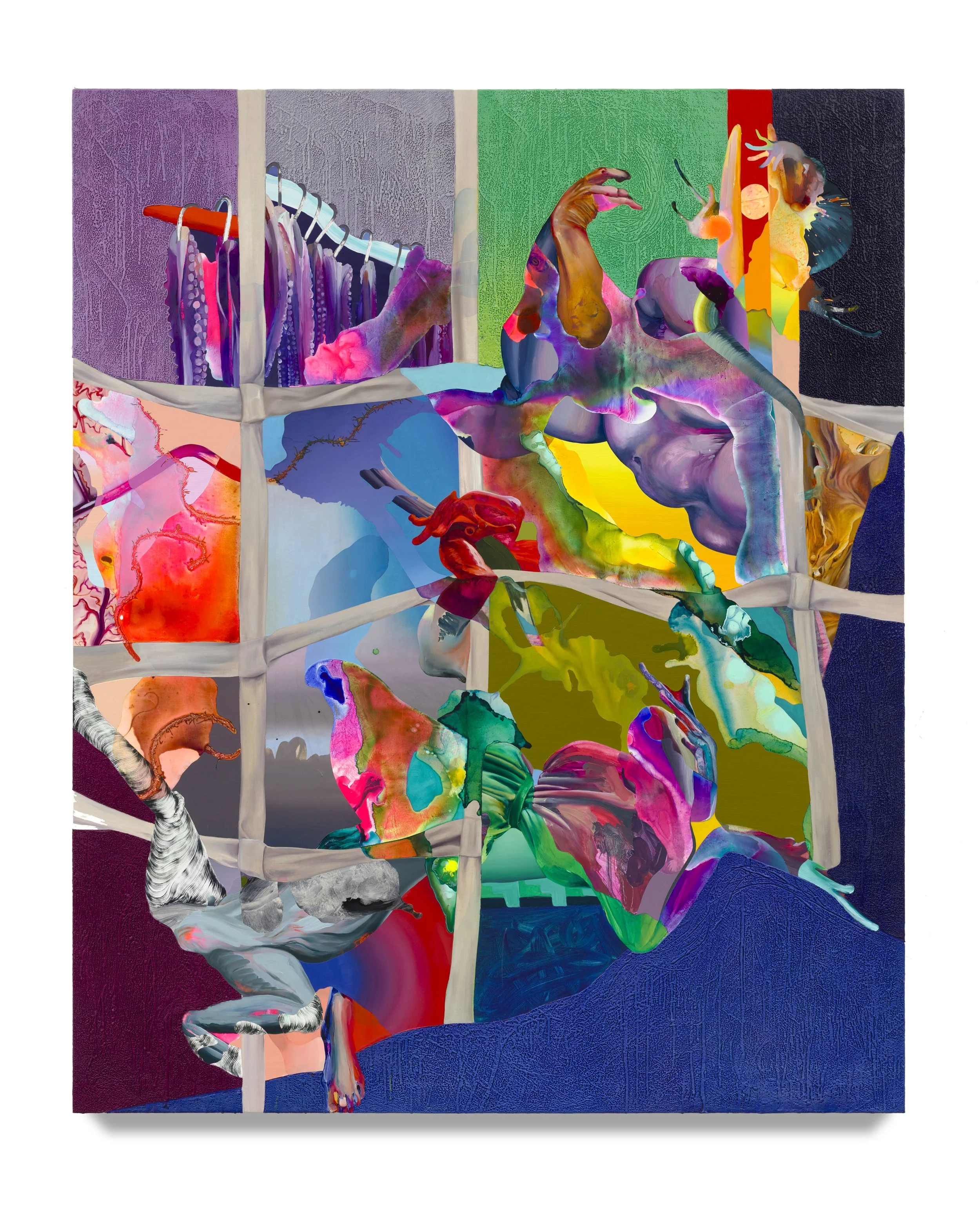  Counterfeit Gift of Tongues , 86 x 65 in.