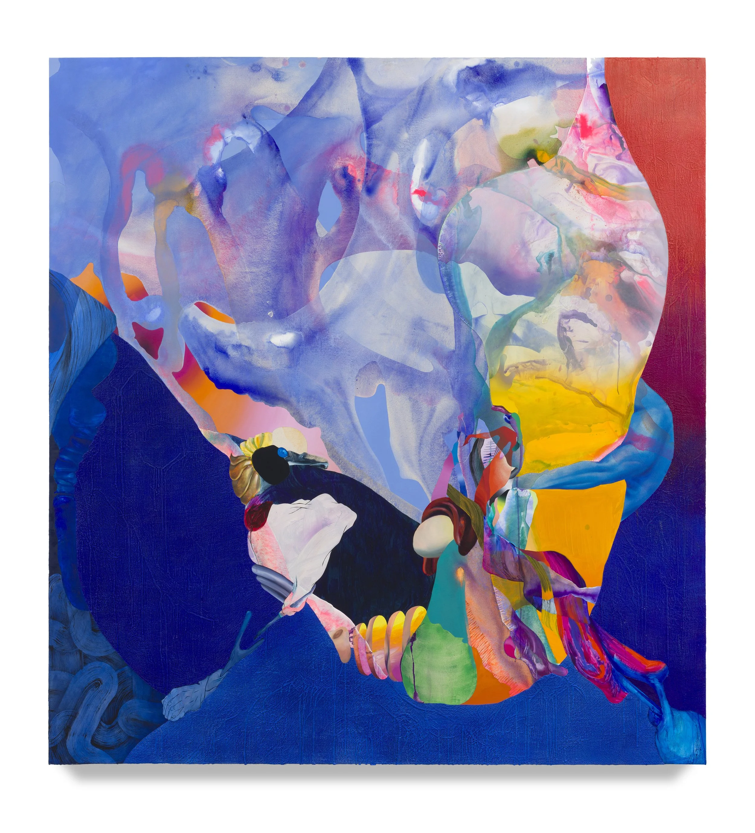  Impression of a Hole , 2024, 86 x 80 in.