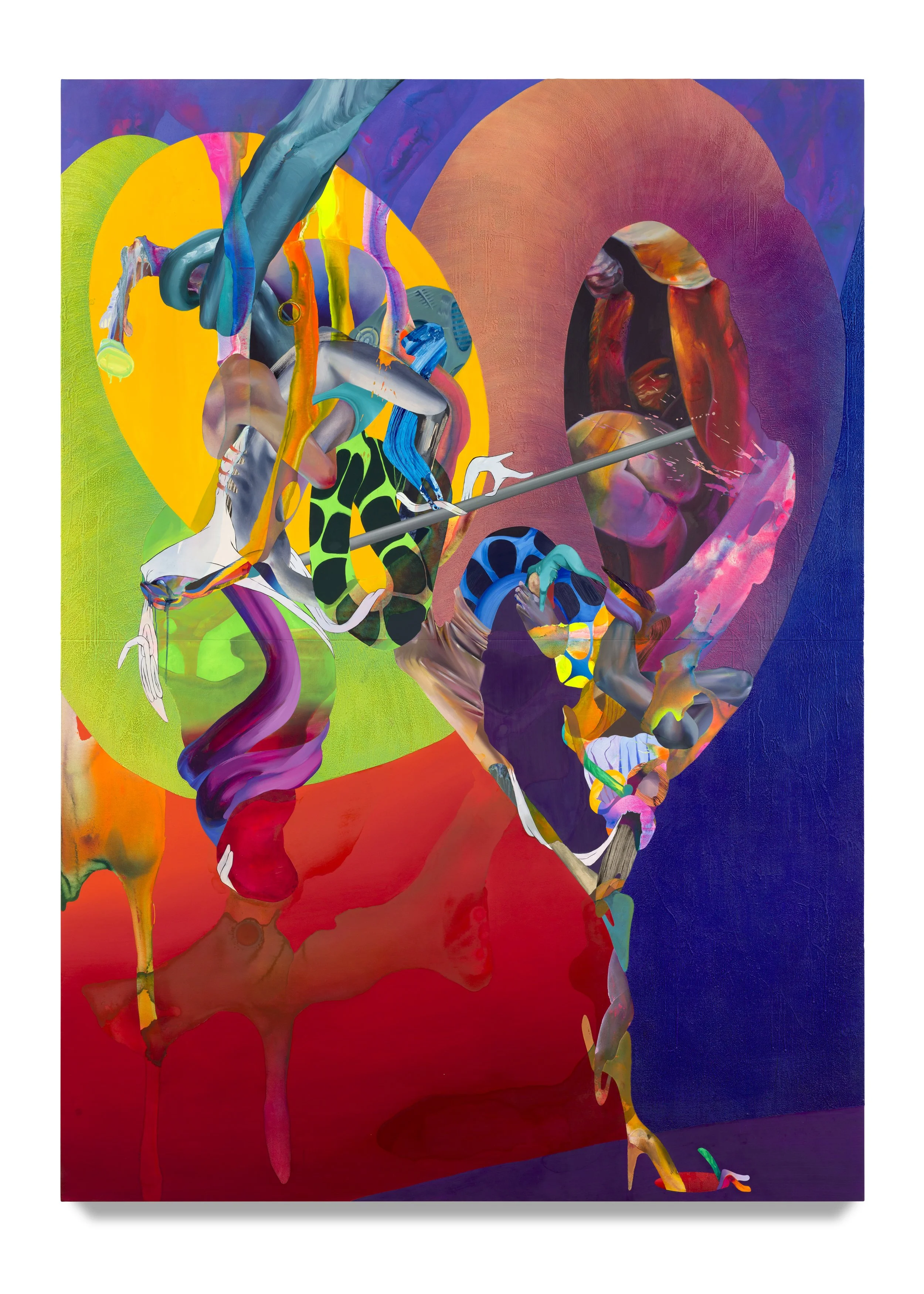  Anquilosis , 2023, 120 x 86 in