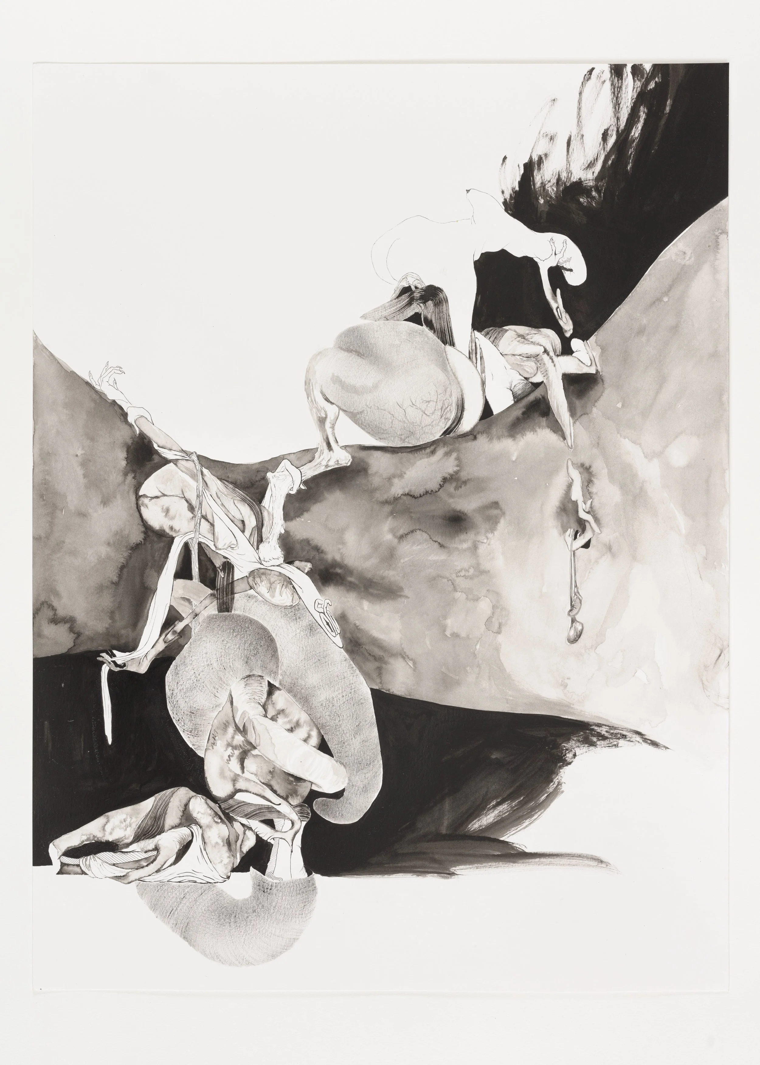  Las Tinieblas , 2023, 24 x 18 in.