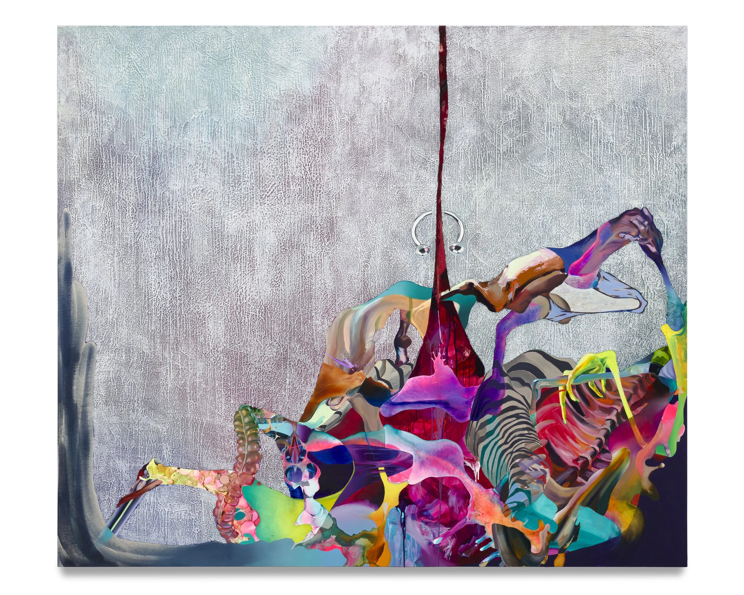  March of the Cards , 86 x 100 in.