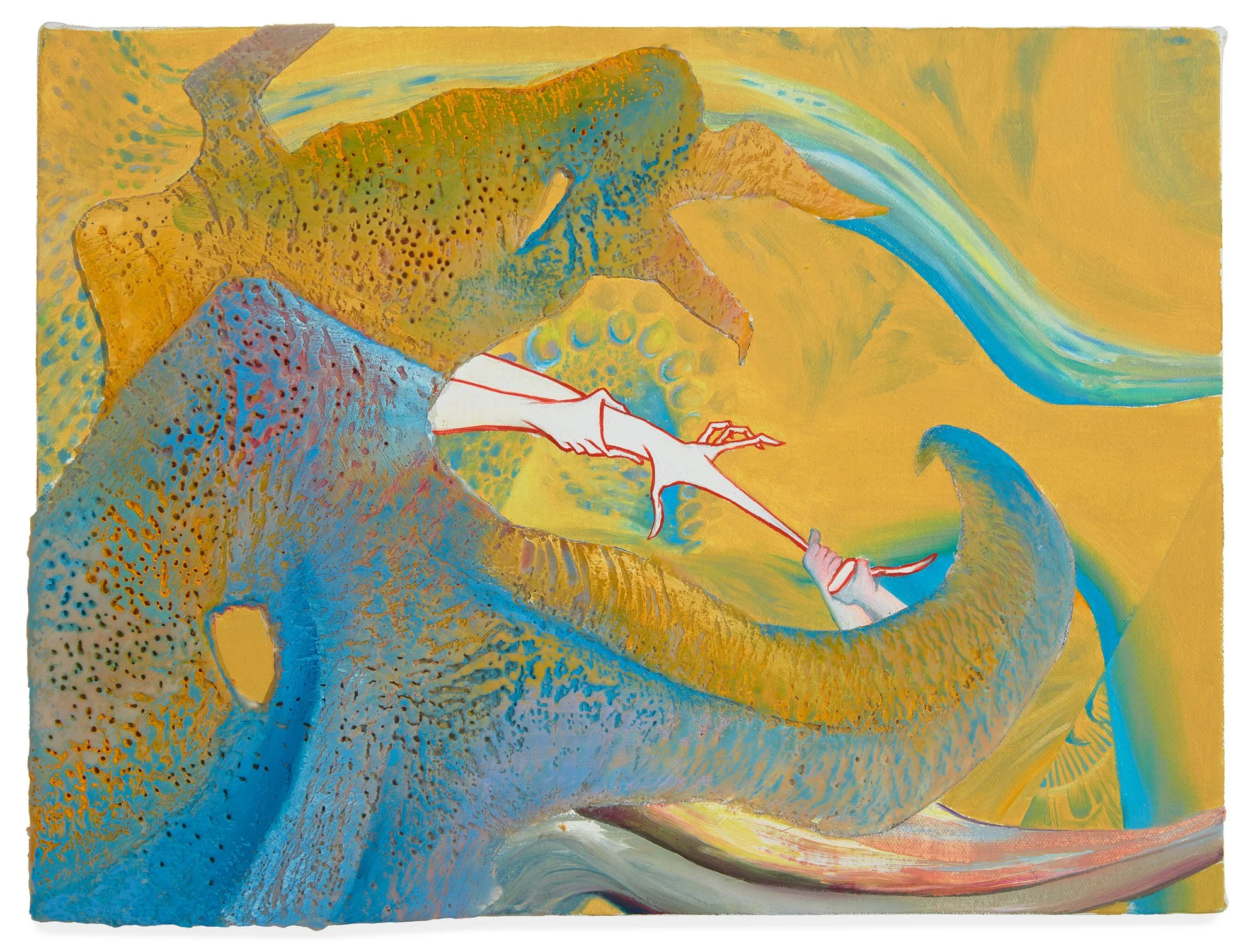  Variously Receptive to Capture , 12 x 16 in.