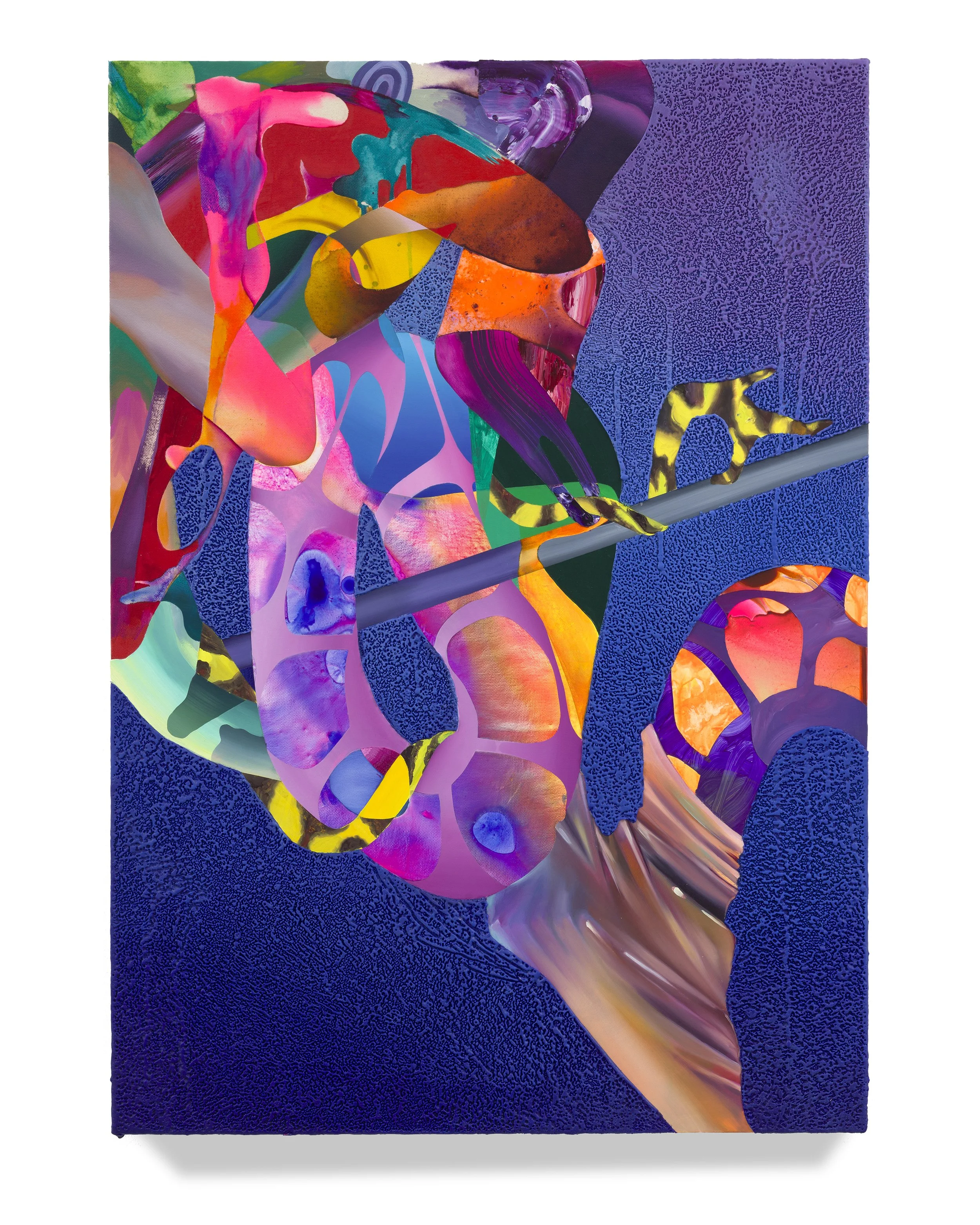  Lengua Anclada , 34 x 24 in