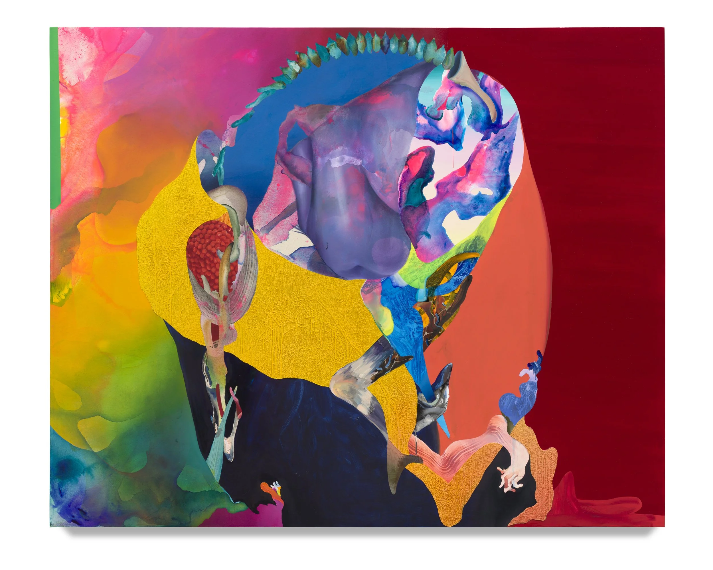  Cow , 2023, 65 x 80 in.