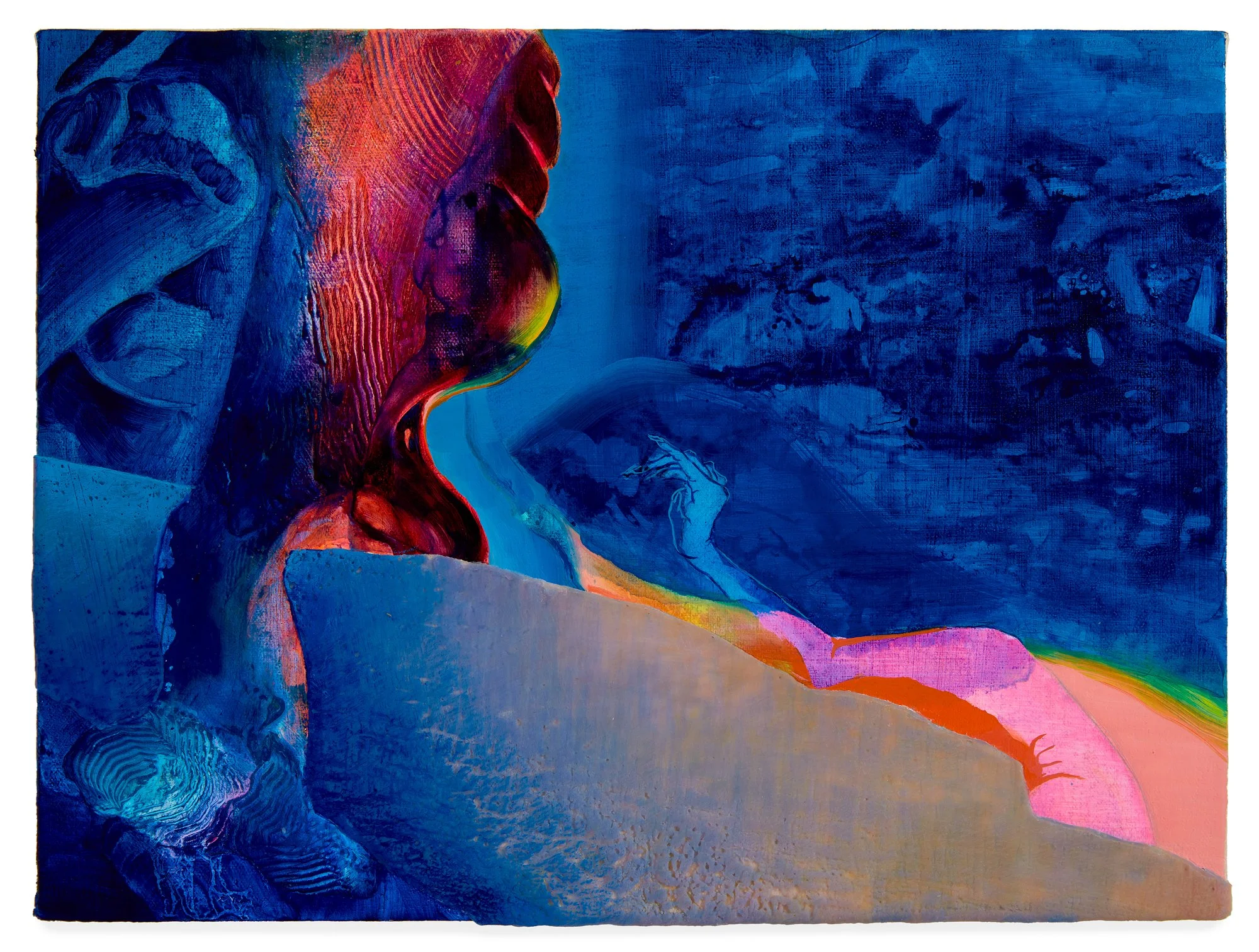  Arrumando Azul (Arranging the Blue) , 12 x 16 in.