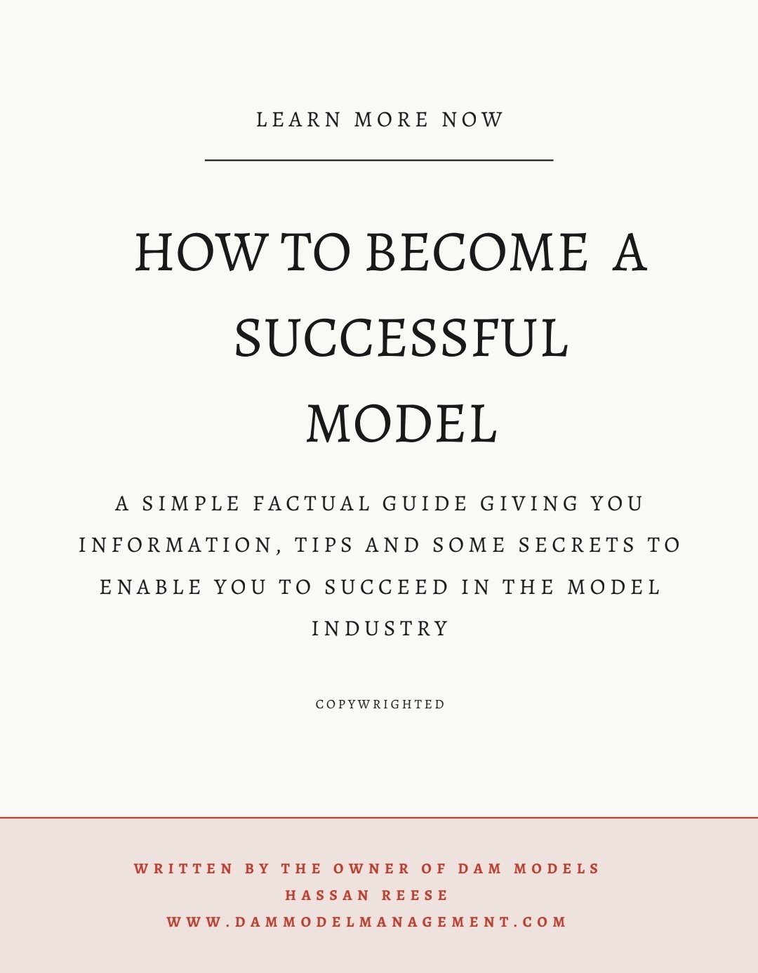 HOW TO BECOME A SUCCESSFUL MODEL - FRONT COVER.jpg