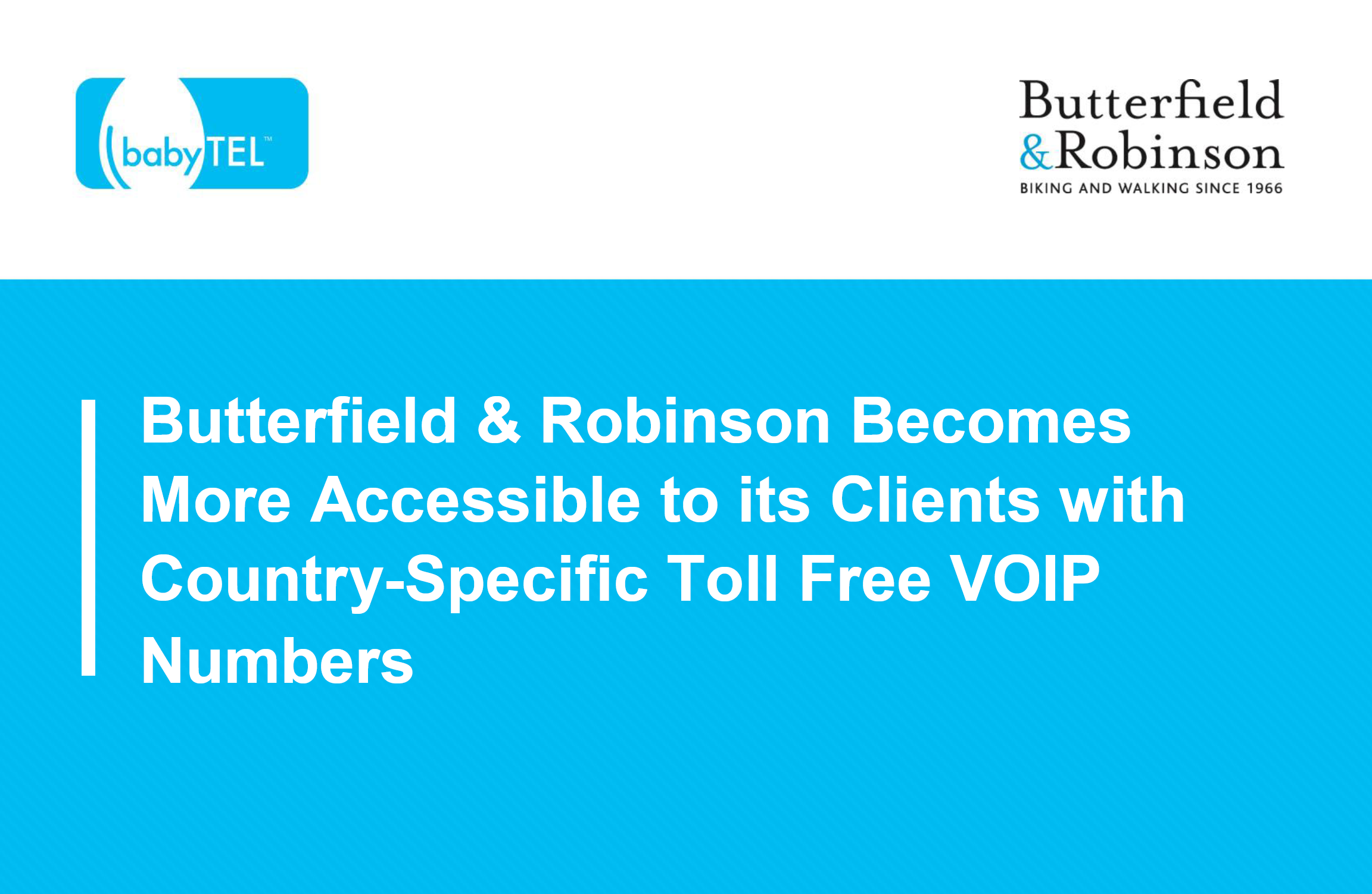 Butterfield &amp; Robinson Case Study