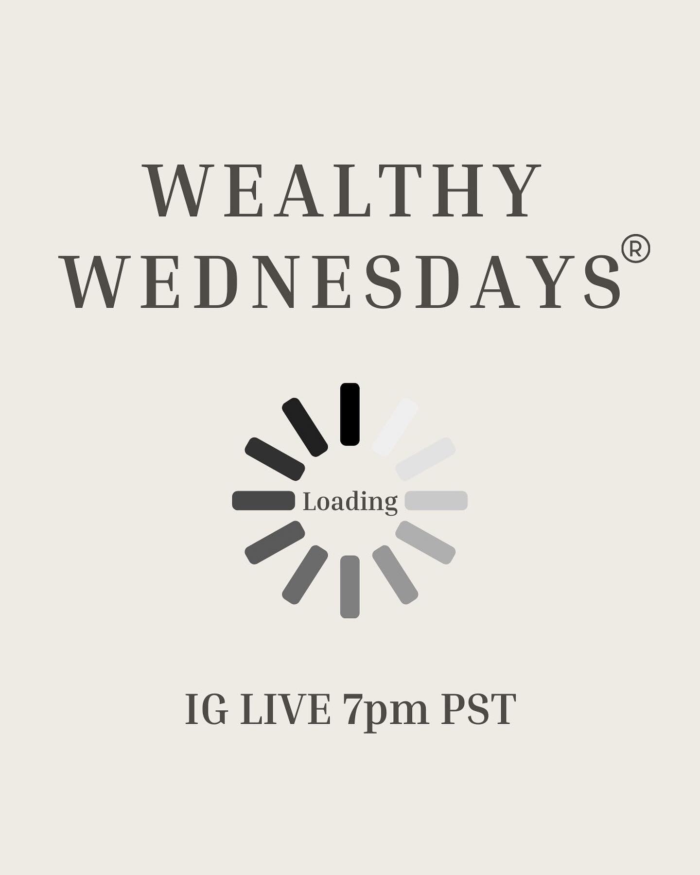 Set your alarms! Join me tonight, Wednesday at 7pm PST on Instagram Live! Tune in tonight and tag a friend!&nbsp; It's going to be a good one you won't want to miss tonight.&nbsp;

Swipe for some inspiration for the day! See you tonight! 

#financial