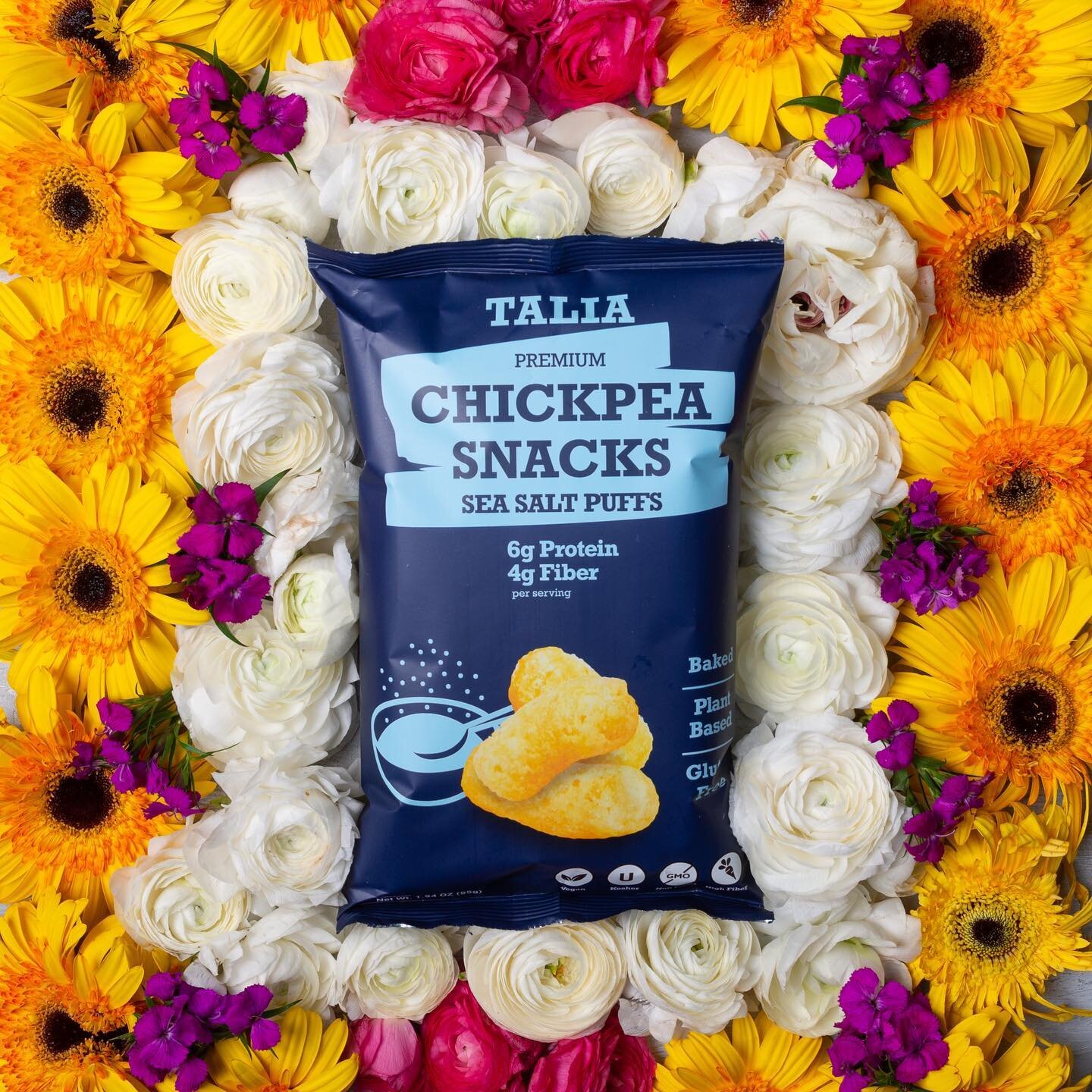 Our premium chickpea puffs - for those who like to keep it simple! It&rsquo;s the yummiest &amp; healthiest snack to give you the energy boost you need!
.
.
.
#talia #taliasnacks #taliachickpeasnacks #dryroasted #chickpeas #chickpeapuffs #allnatural 