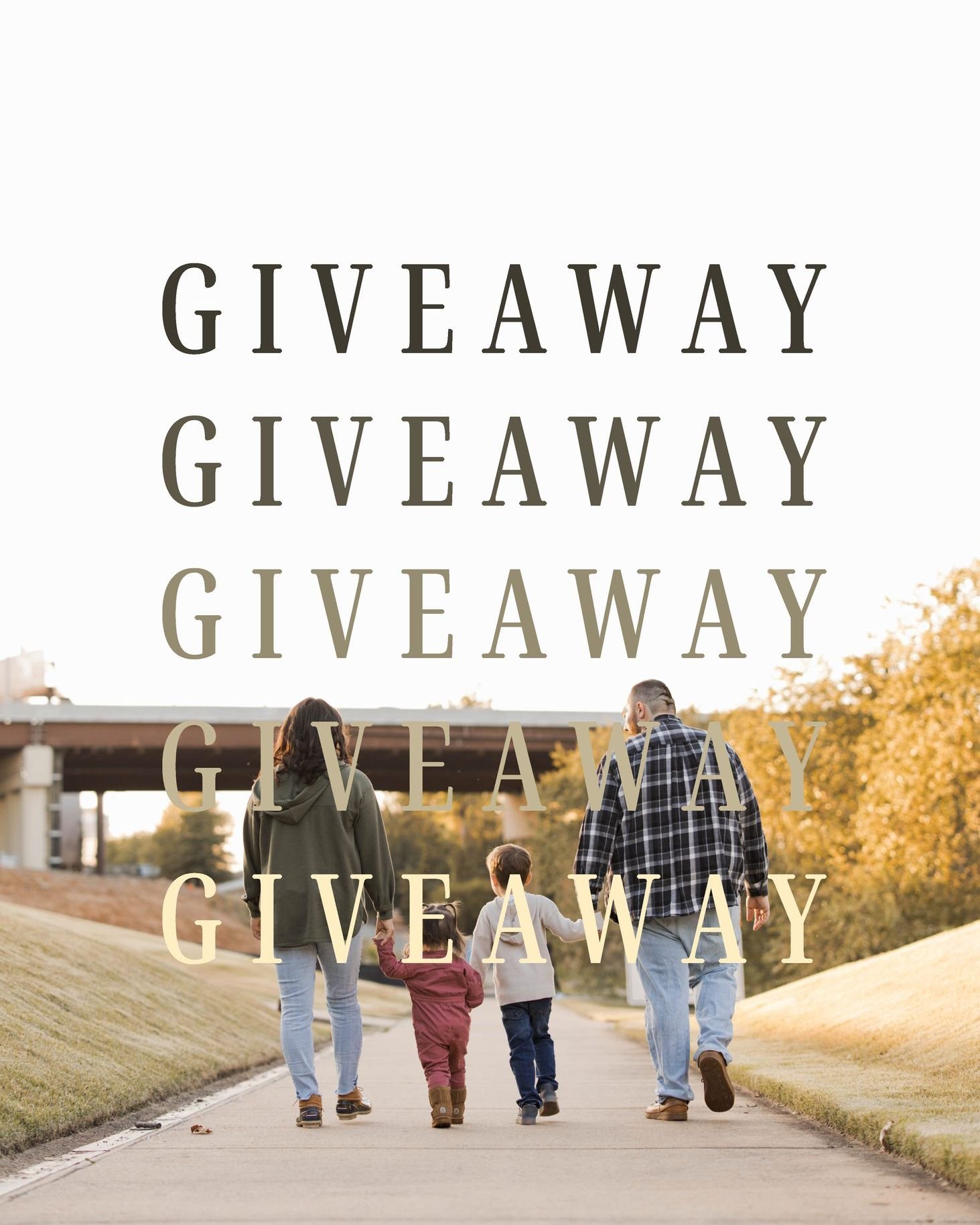 🚨🎉GIVEAWAY🎉🚨

We're giving away a 1 hour family session!! Family sessions have become an absolute favorite for us, and what better time than close to Mother's Day to give away one to one of y'all! 

To enter:
-follow our account @barberphotofilm
