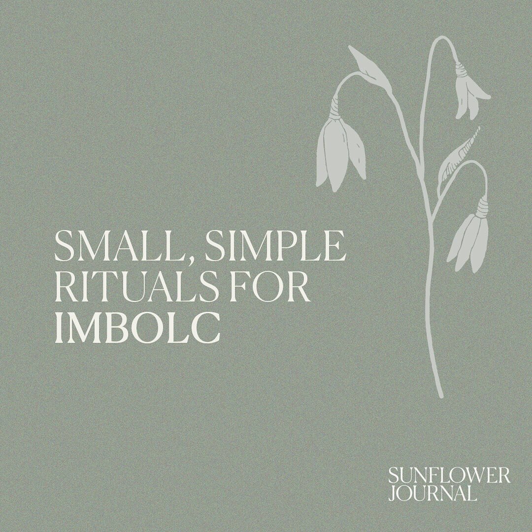 Small, simple rituals for Imbolc. How do YOU like to honour this time? Let us know in the comments! 

#seasonalliving #imbolc #imbolc2024 #wheeloftheyear #celticwheeloftheyear #celticwheel #imbolcritual #imbolg #brigid #brigidsday #imbolcblessings #i