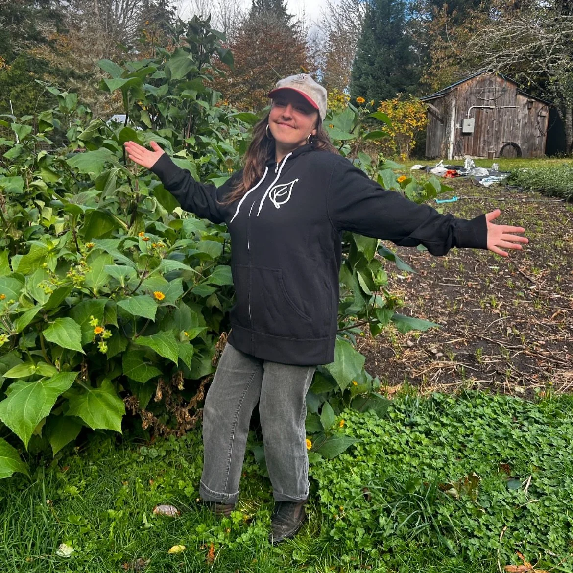 If you have a Chimalow fan in your life, we have some sweatshirts that need a home!  Mention this post to get 25% off at either of the two remaining markets. (Normal price $40 - so $30 to all of you.) We still have all sizes (XS-XXL) but some sizes a