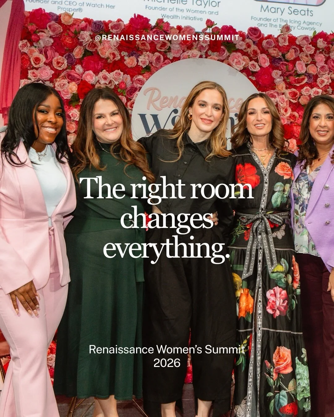 The right room changes everything.

If you have been feeling burned out, stretched thin, or like you are carrying your entire business alone&hellip; you are not the only one.

The Renaissance Women&rsquo;s Summit was created to give women proximity t