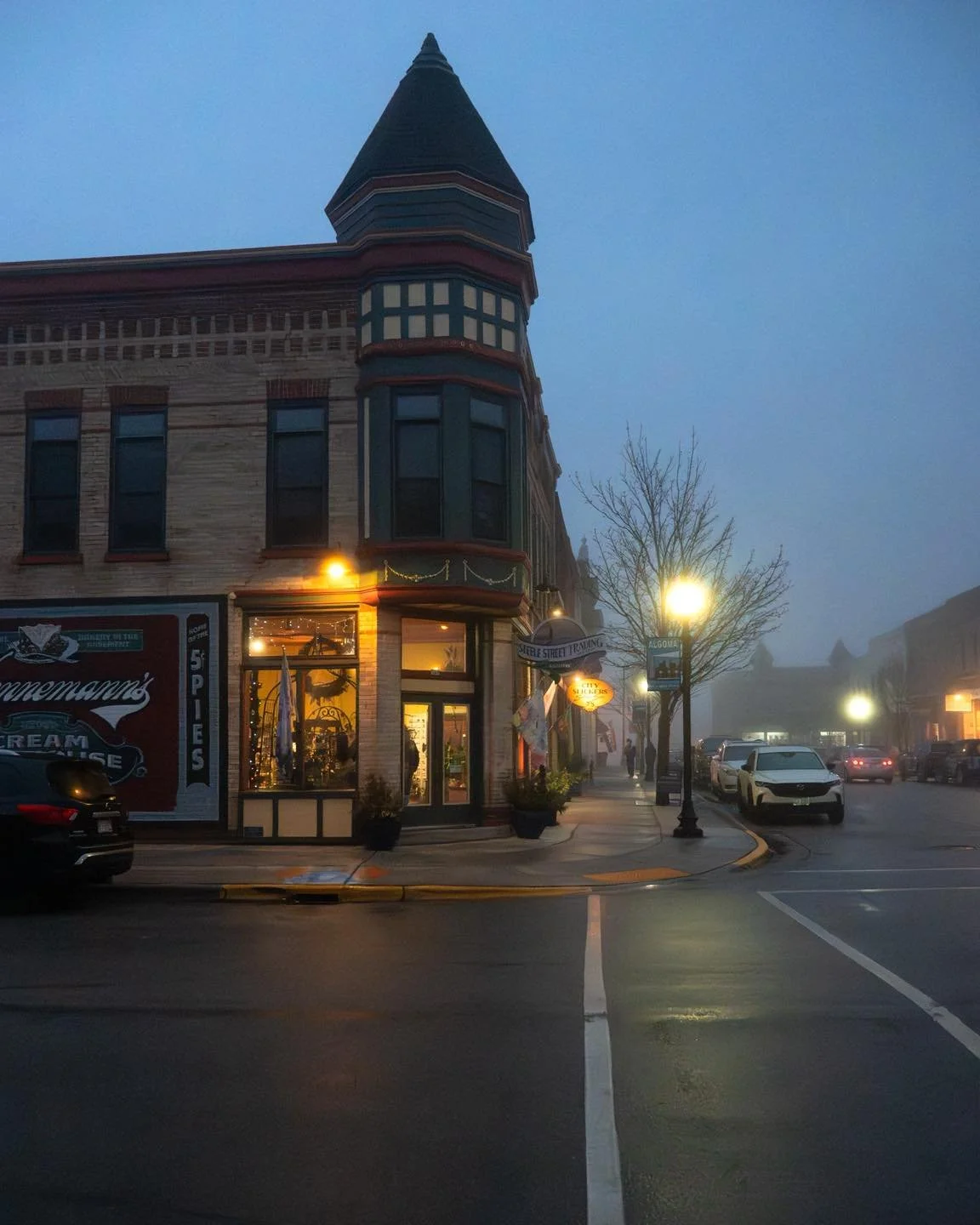 Algoma, Wisconsin 2026
Foggy first Friday 

I&rsquo;ve been spending much of my time at Clay on Steele, as a ceramic artist in their artist in residency. Personally, I love Algoma and am very thankful for the time spent within this wonderful artist c