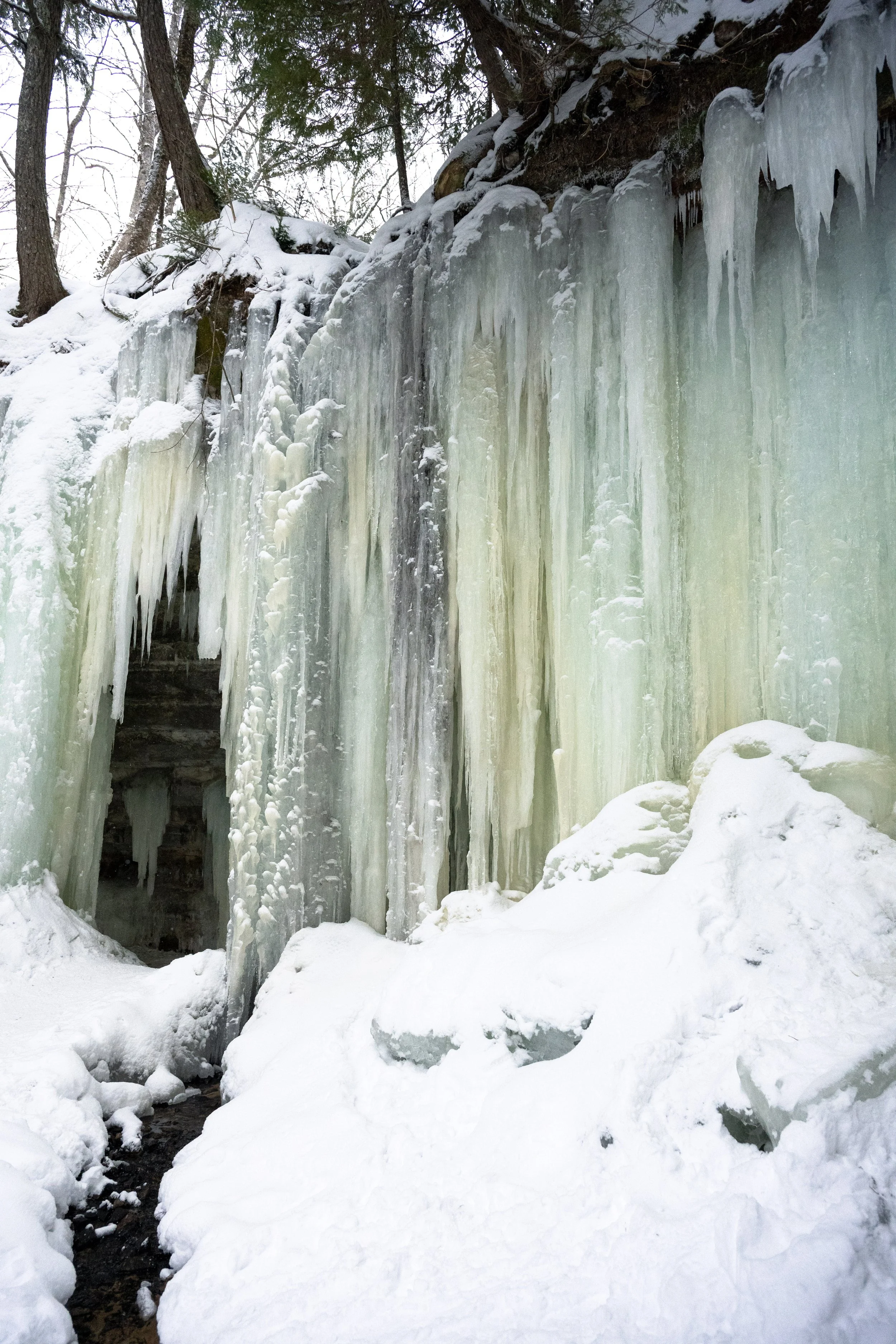 Eben Ice Caves, Upper Peninsula of Michigan
January 2026