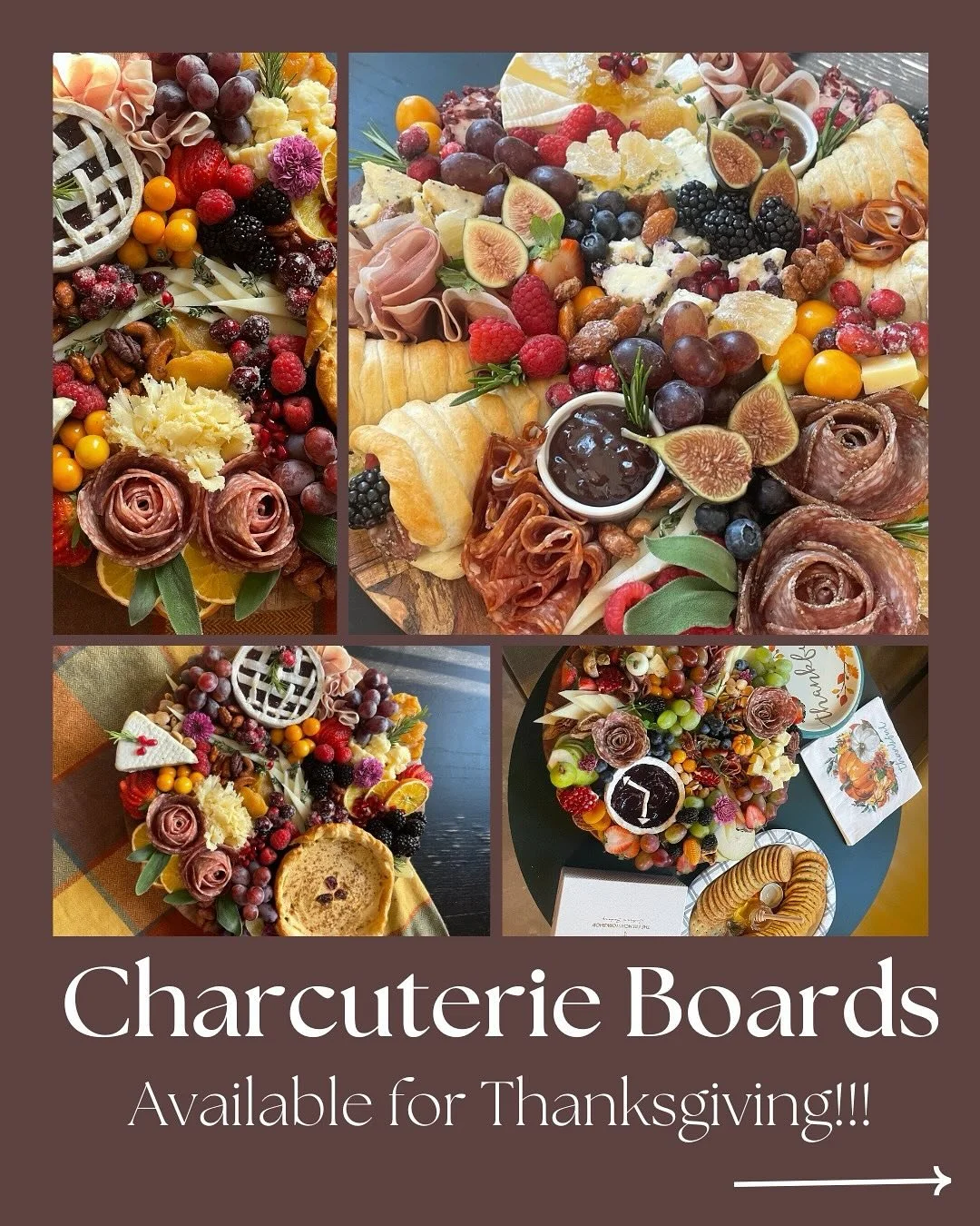 🧀✨ Grateful. Grazeful. Gorgeous. 🤎✨
Our Thanksgiving boards are overflowing with artisanal cheeses, cured meats, and seasonal fruits &mdash; a true centerpiece for your holiday table.

Pre-order today for pick-up at Carberry Wine in Northport, NY. 