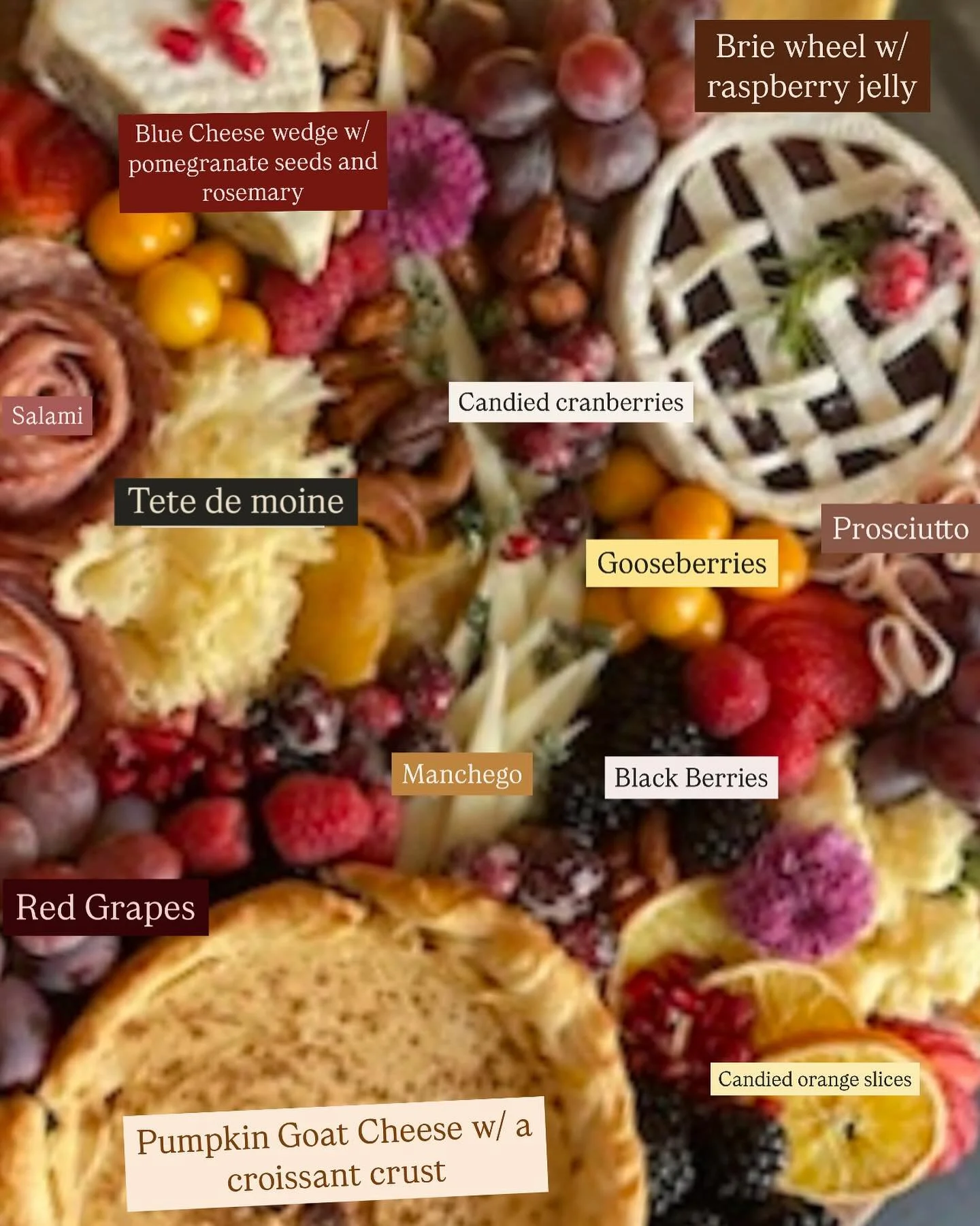 Thanksgiving Board! 🧀 🍷 

#thanksgiving #cheese #charcuterie #grazingtables #northport #blockisland #rhodeisland