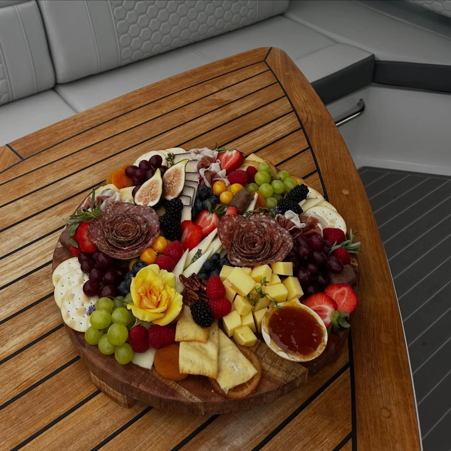 The perfect boat Snack! #boatparty #blockisland #rhodeisland #longisland #charcuterie