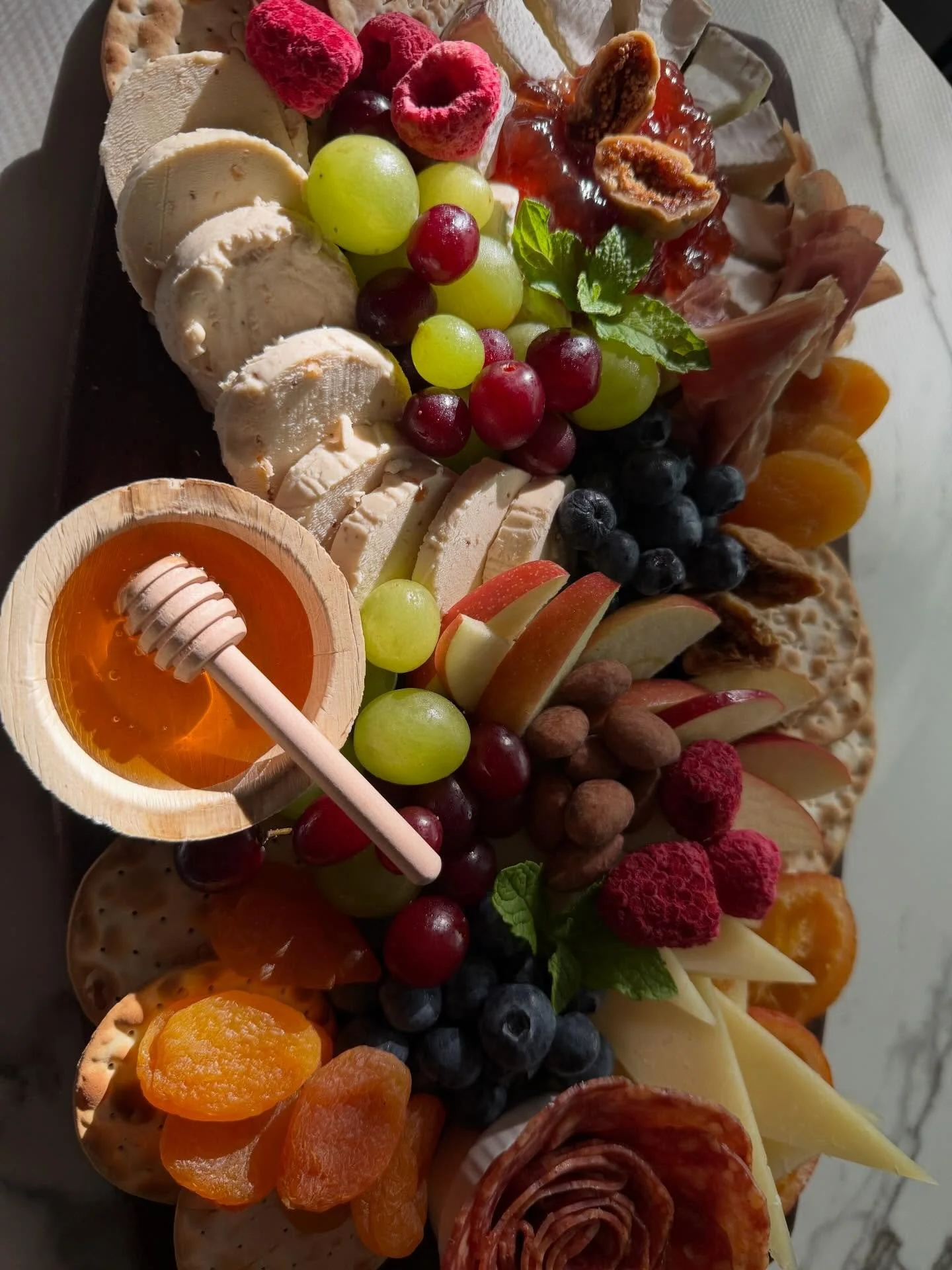 Sweet, savory and made to share! #charcuterie #cheese #graze #longisland #blockisland