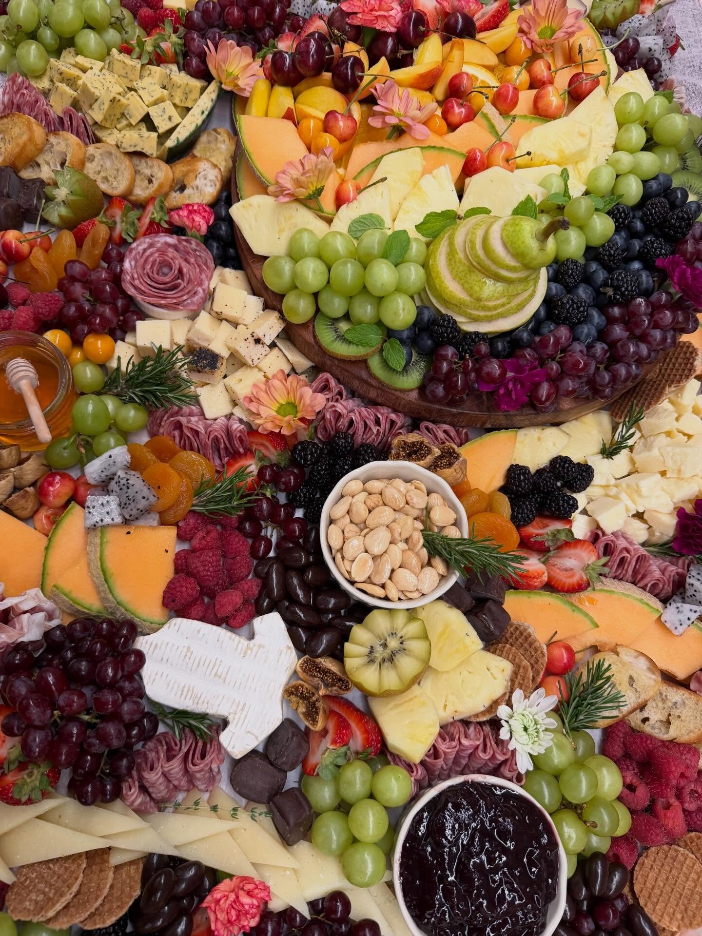 Picture perfect! #charcuterie #rainbow #grazingtable #blockisland #summer2026