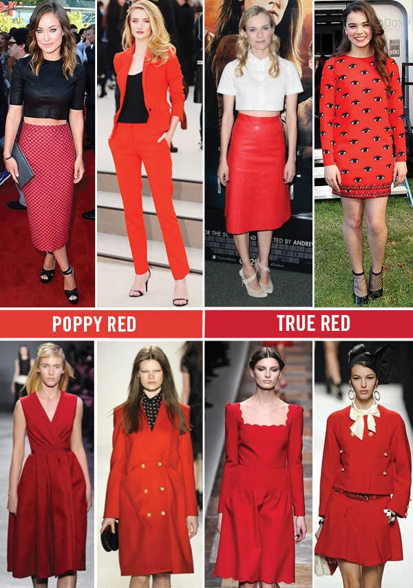 Fall Color Trends // Red
