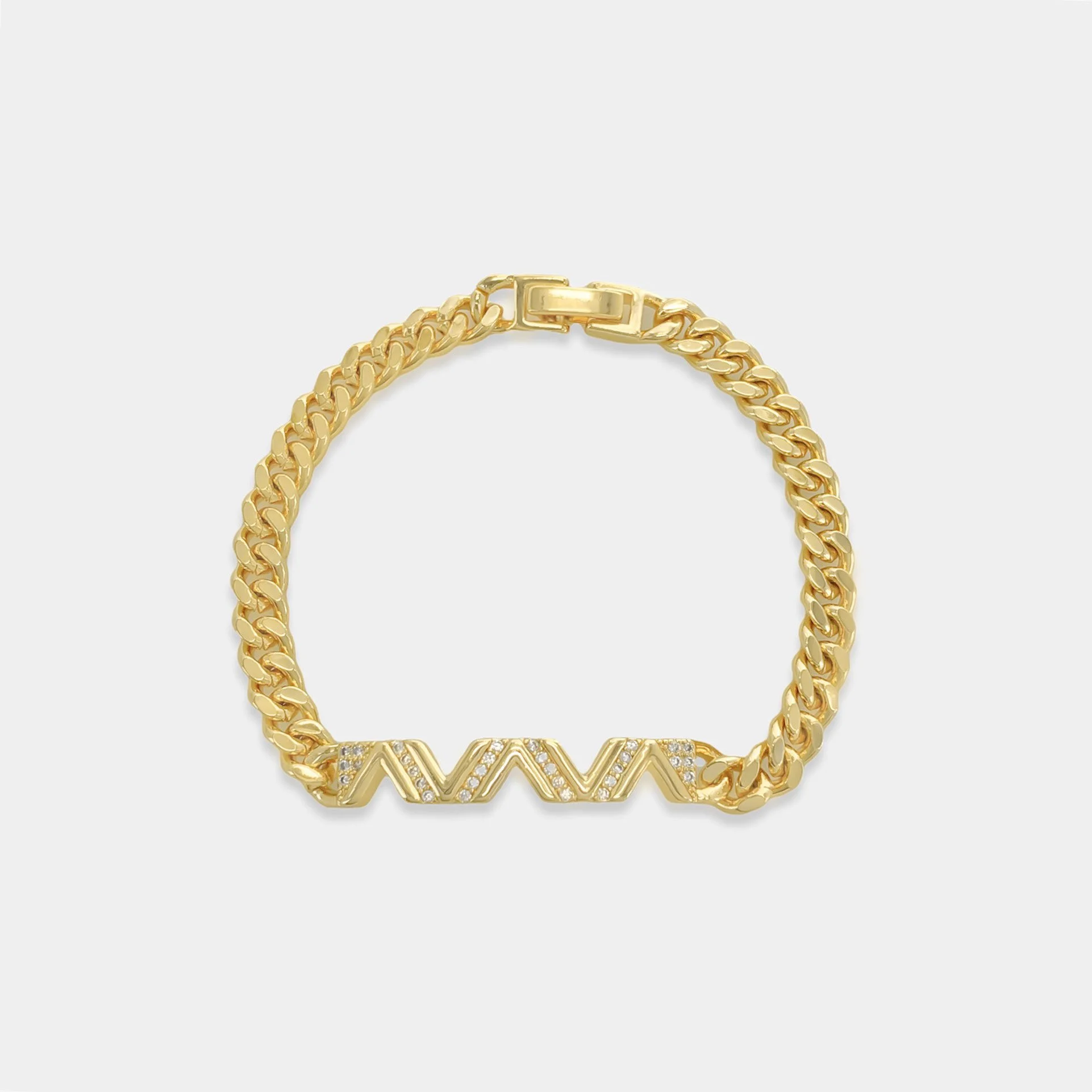 CZ Curb Chain