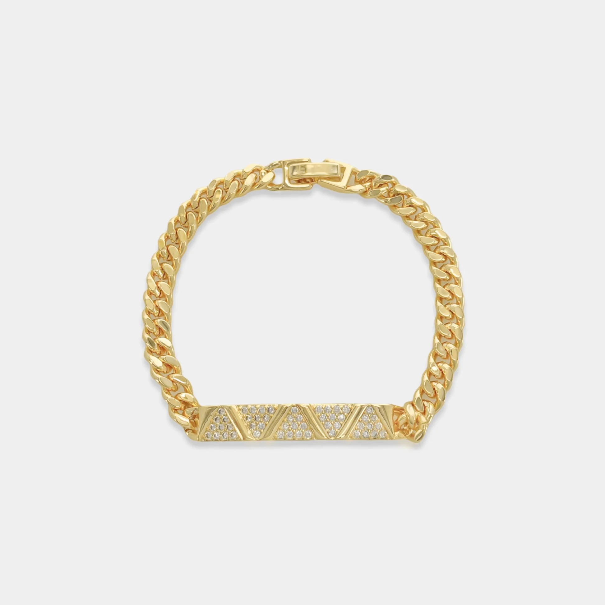 CZ Curb Chain