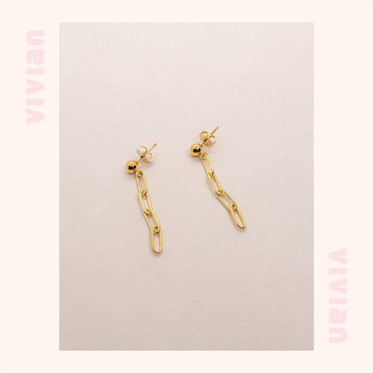 ICYMI: the Vivian earrings were finally restocked💖 

These 2 new Jo and Julyen designs were also added to the shop&mdash;we&rsquo;ve been wearing these stacked on the daily ✨ #clemaeve