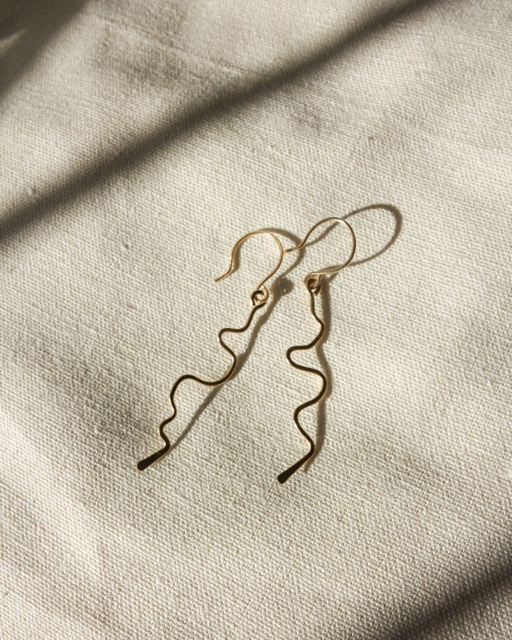 Made to be different. 💁&zwj;♀️ Every pair of our Nanea earrings is hand-shaped and one-of-a-kind.