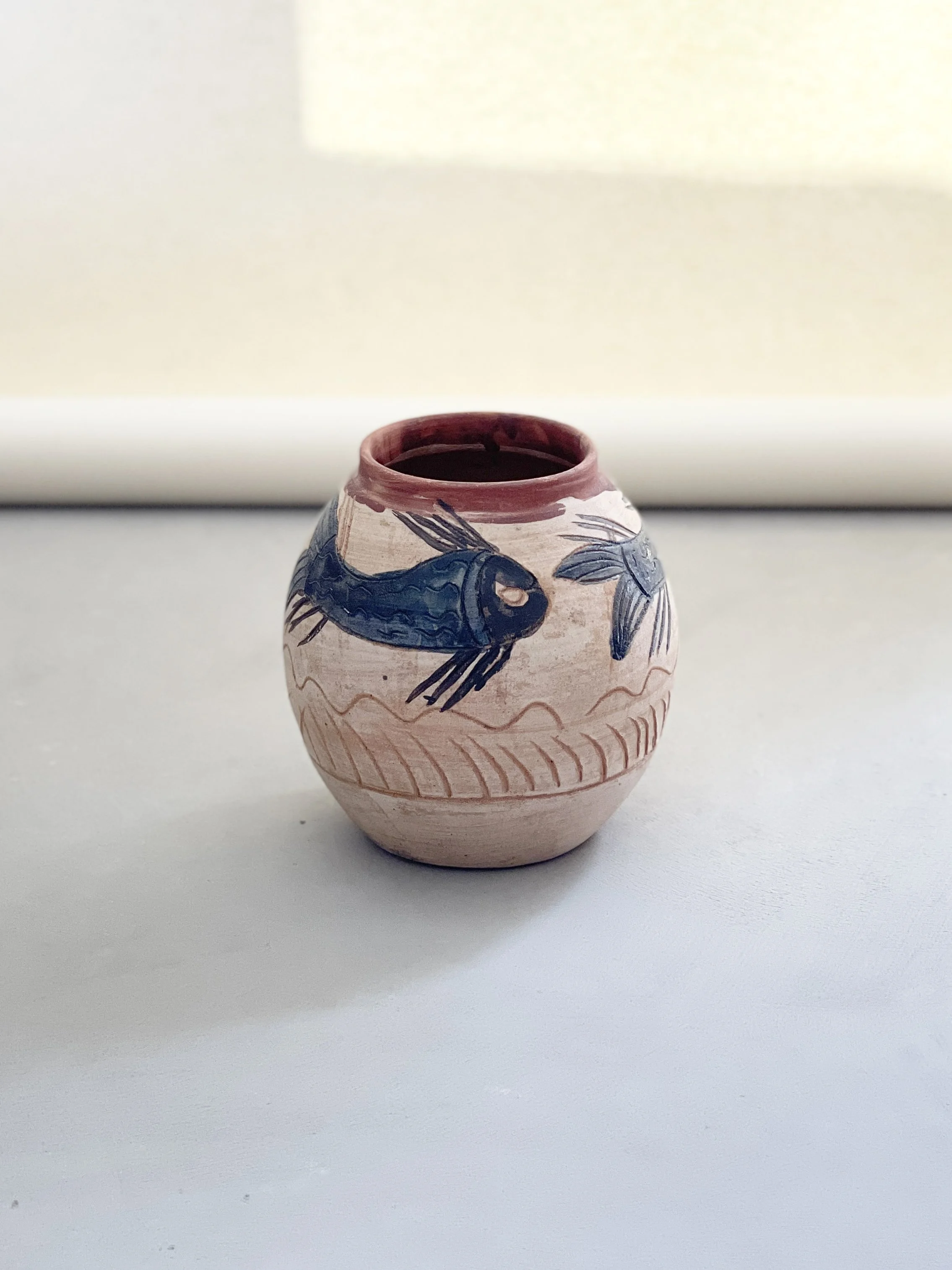 Fish Vase by Dolores Porras