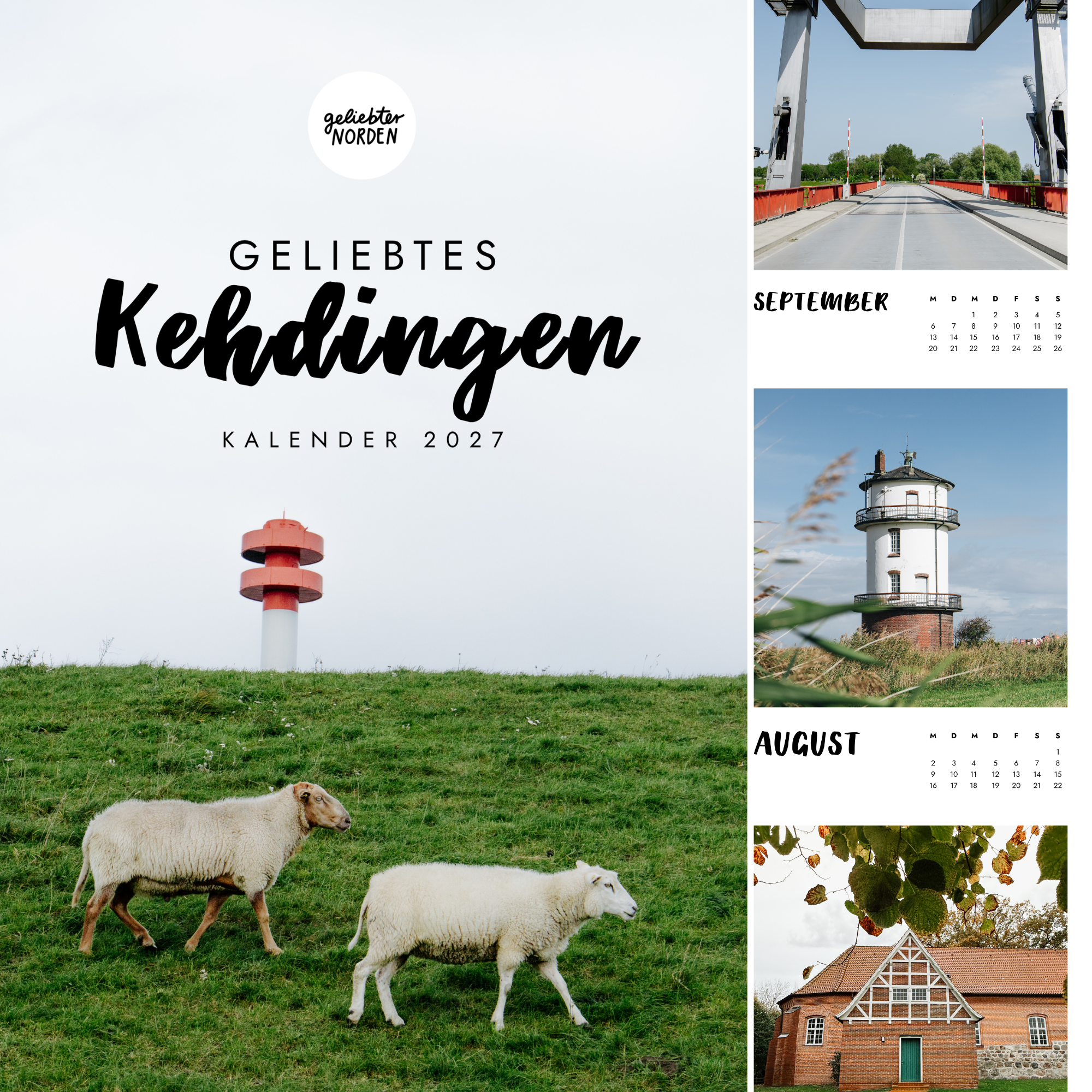 Geliebtes Kehdingen Kalender 2027 A4