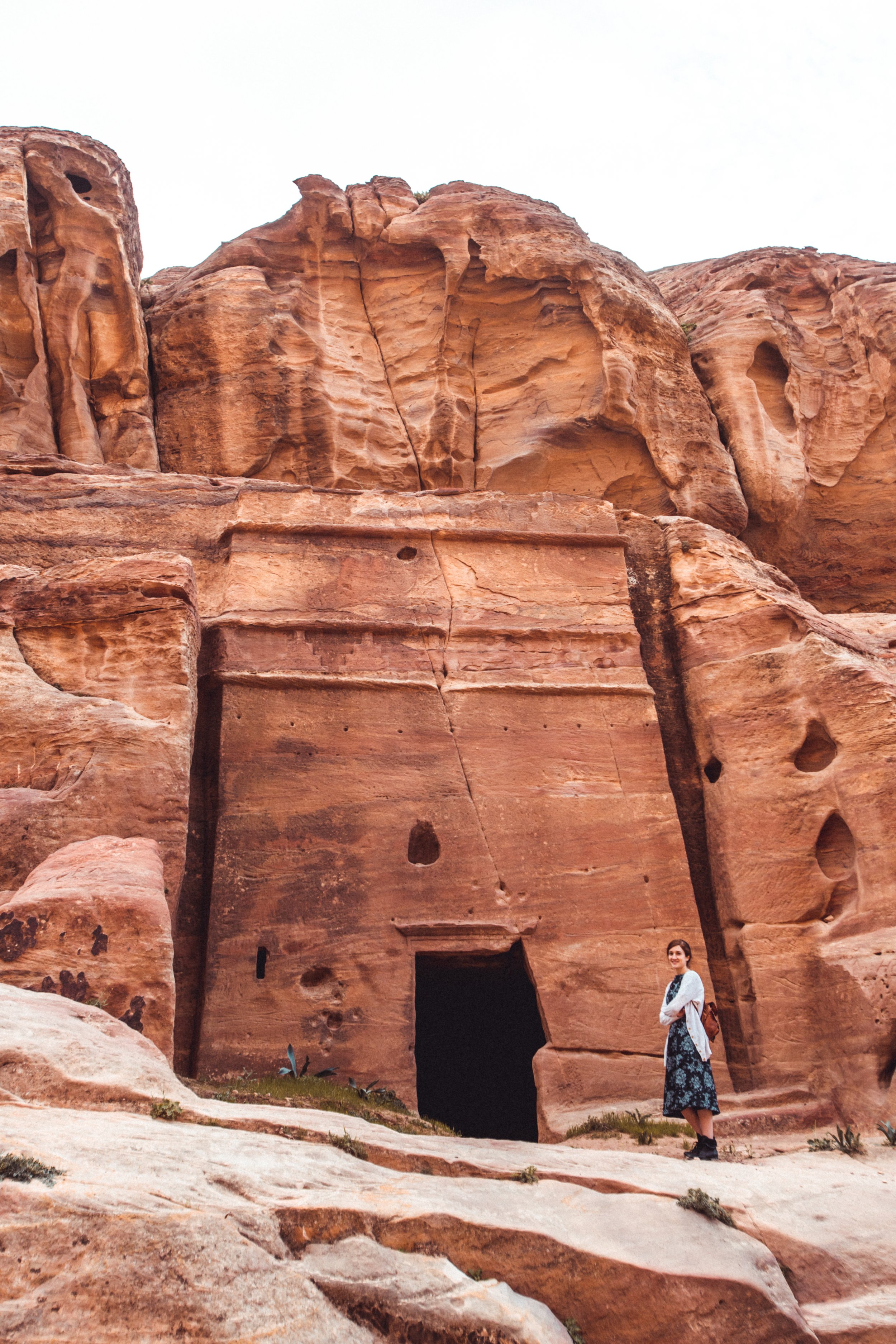 The ruins of this civilization goes on for quite a ways, with innumerable houses and temples carved into the cliff faces.