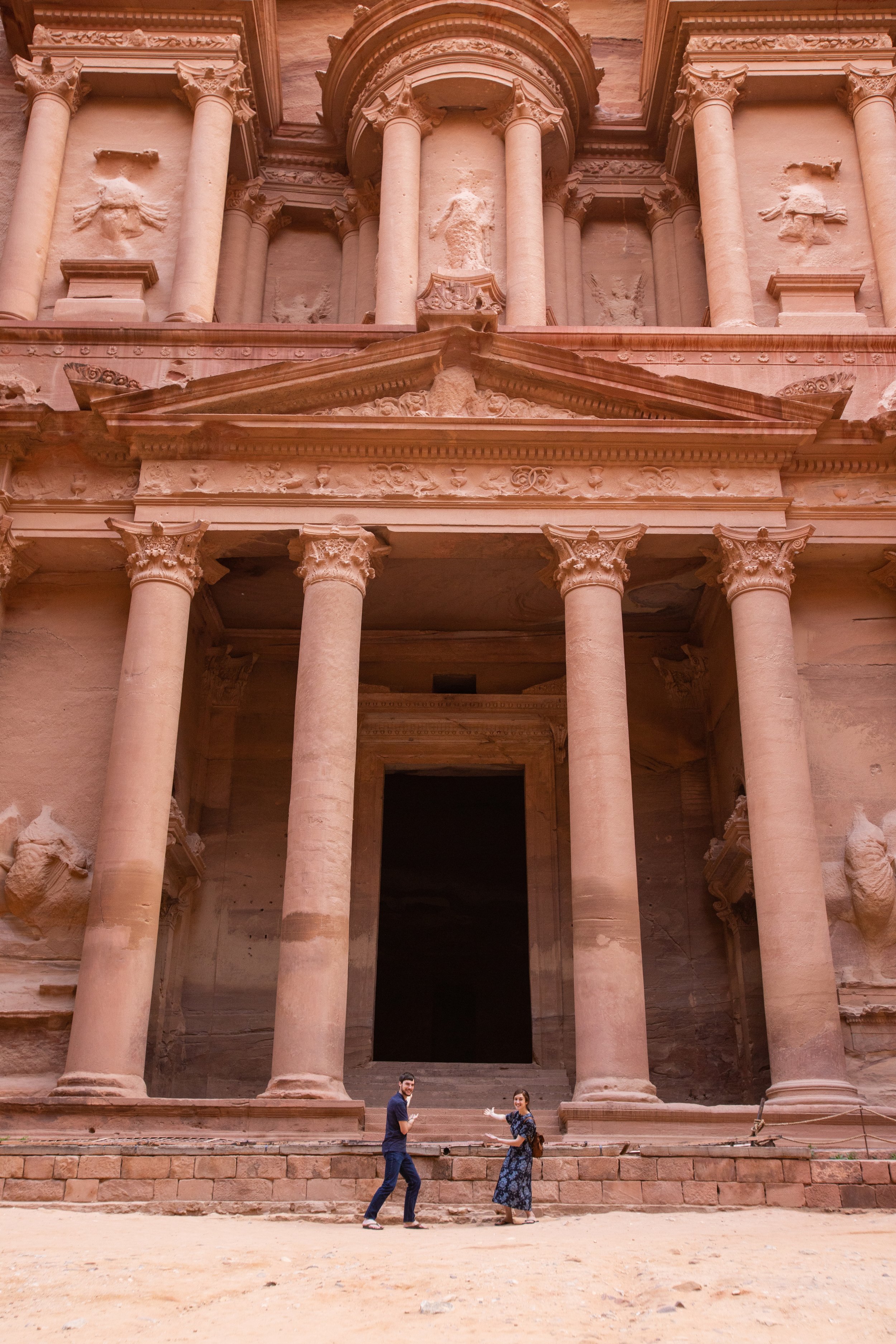 I was unprepared for just how massive the Treasury is. The level of preservation, and the fact its carved directly out of the cliff face, is astounding.