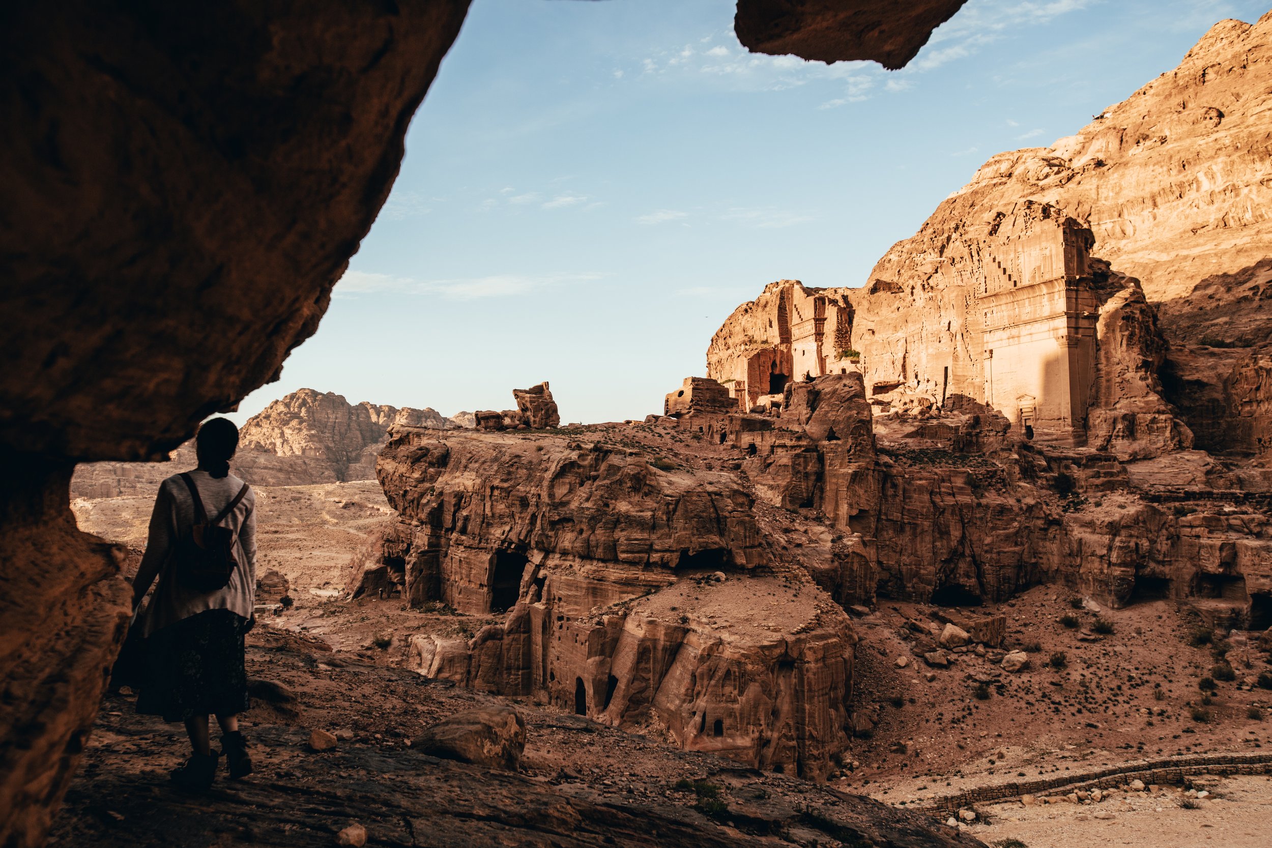 These gargantuan temples on the opposite side of the valley look like something that belongs on another planet. And that this could have been made 2,000 years ago is hard for me to wrap my mind around.
