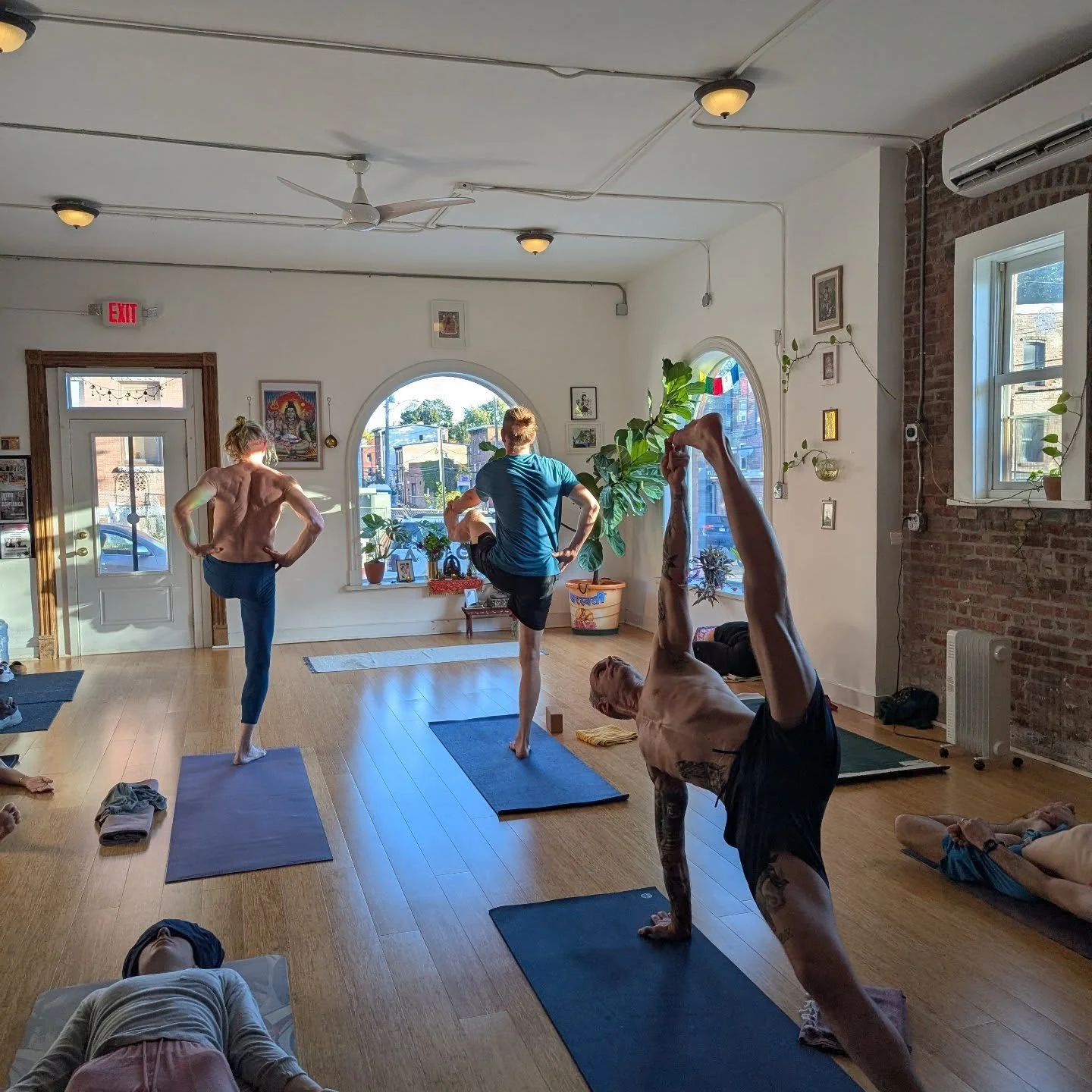Our Mysore room is a space for all to feel they belong. 
We have students from all walks of life, all ages, diverse body histories, all levels. 
The Mysore room allows for deep inner growth. You develop a strong relationship with your teacher, whic