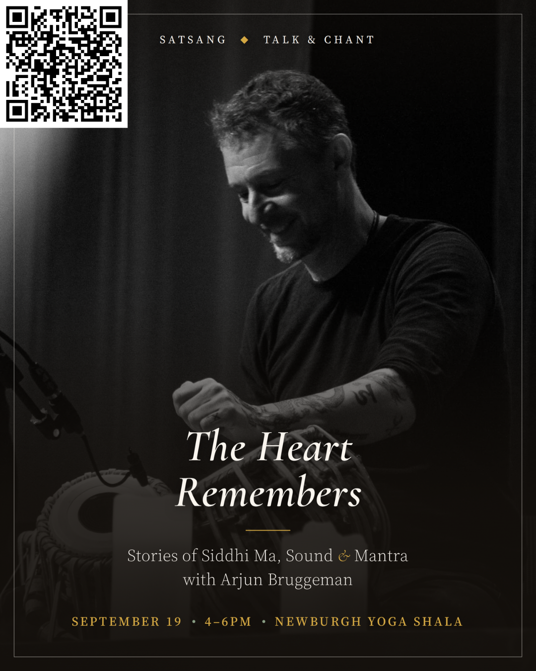 The Heart Remembers - Stories Siddhi Ma, Sound & Mantra with Arjun Bruggeman
