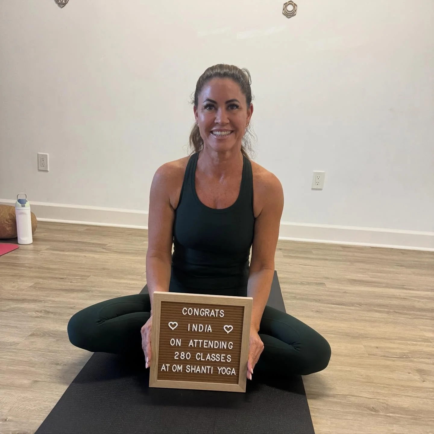 Celebrating India + Josh for showing up for themselves again and again, and completing 280 + 50 classes🙌 Thank you both were so grateful for you and thank you India for being here since day 1🤍